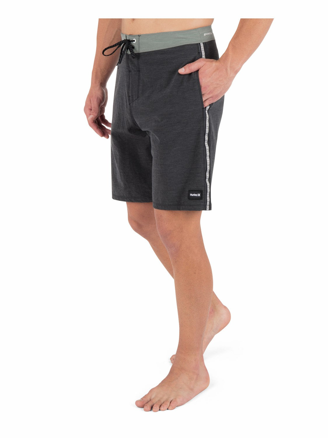 Phantom Eco Hybrid Panel 20" | Hurley Black Boardshorts