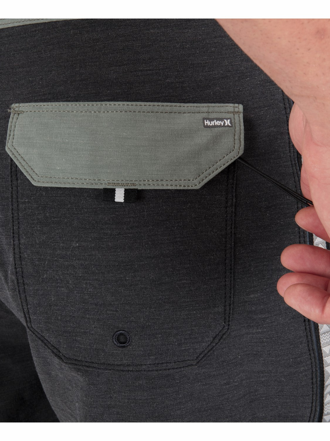 Phantom Eco Hybrid Panel 20" | Hurley Black Boardshorts