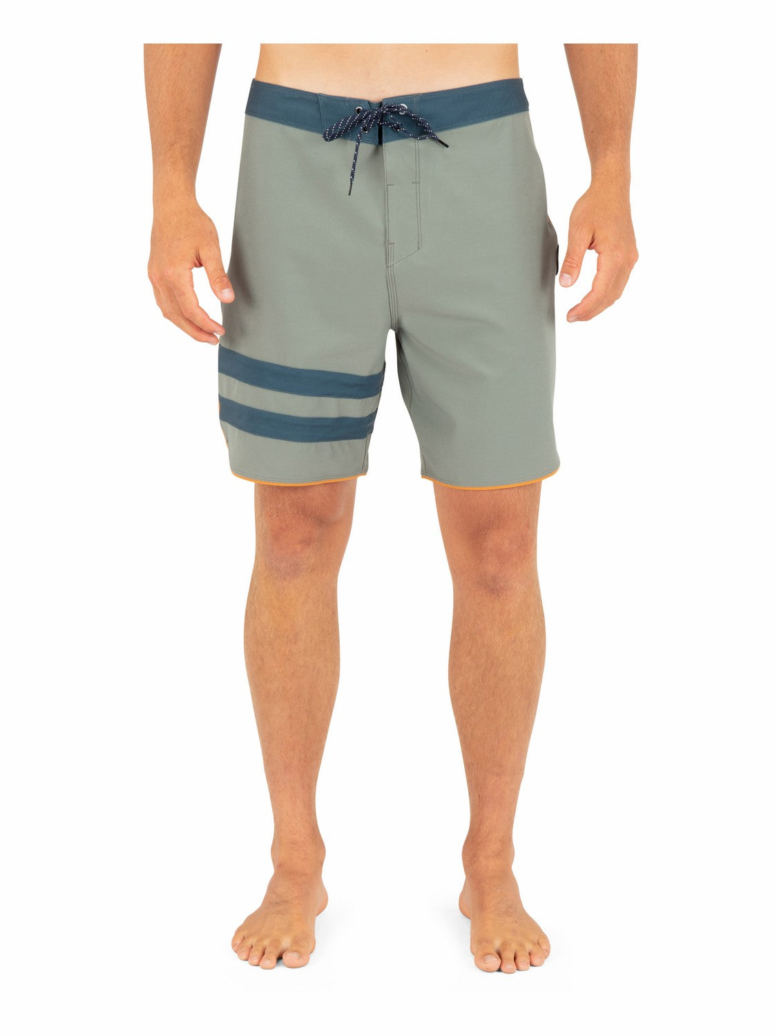 Phantom Eco Block Party Solid 18" | Hurley Great White Boardshorts