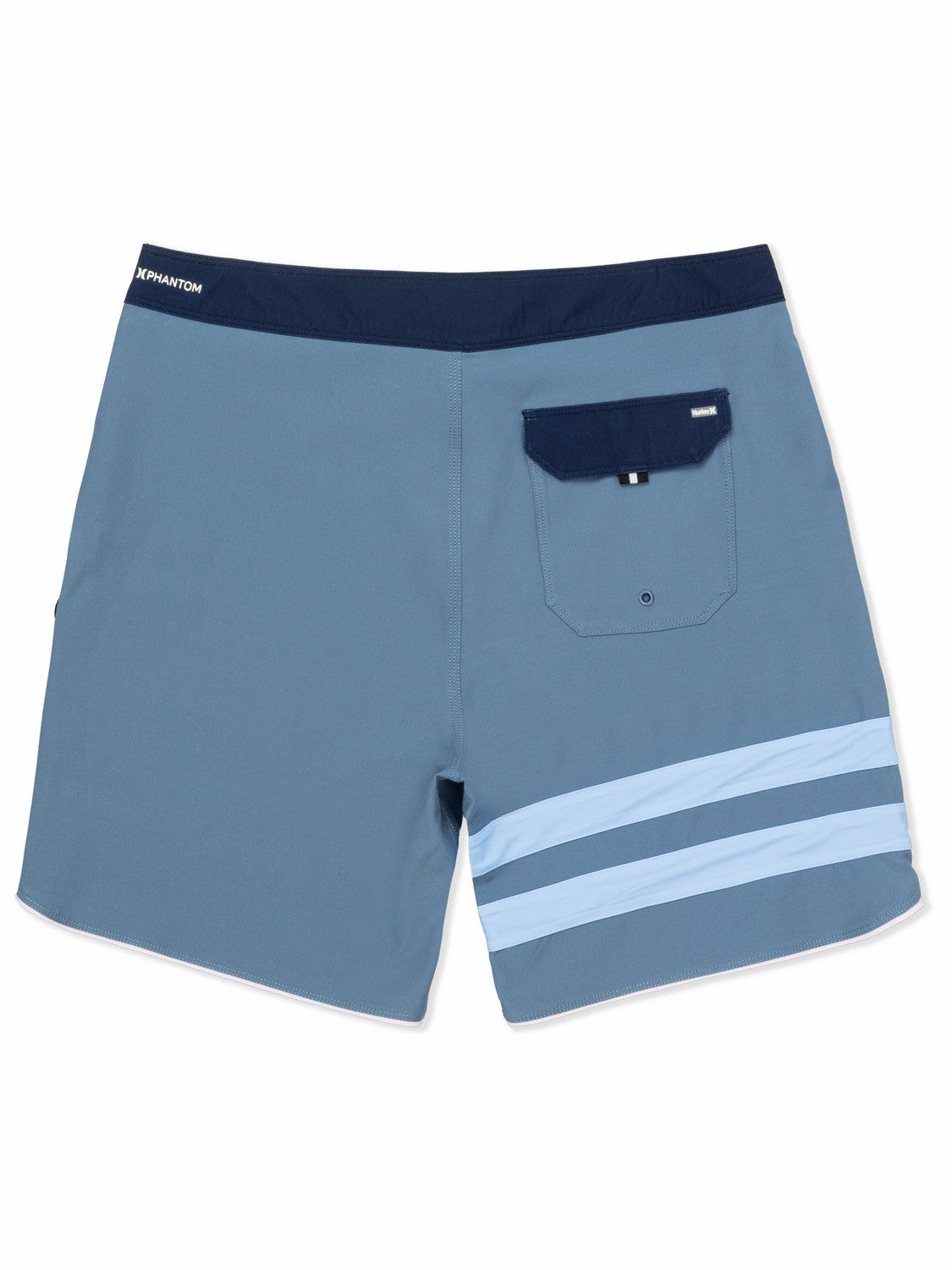 Phantom Eco Block Party Solid 18" | Hurley Grey Teal Boardshorts