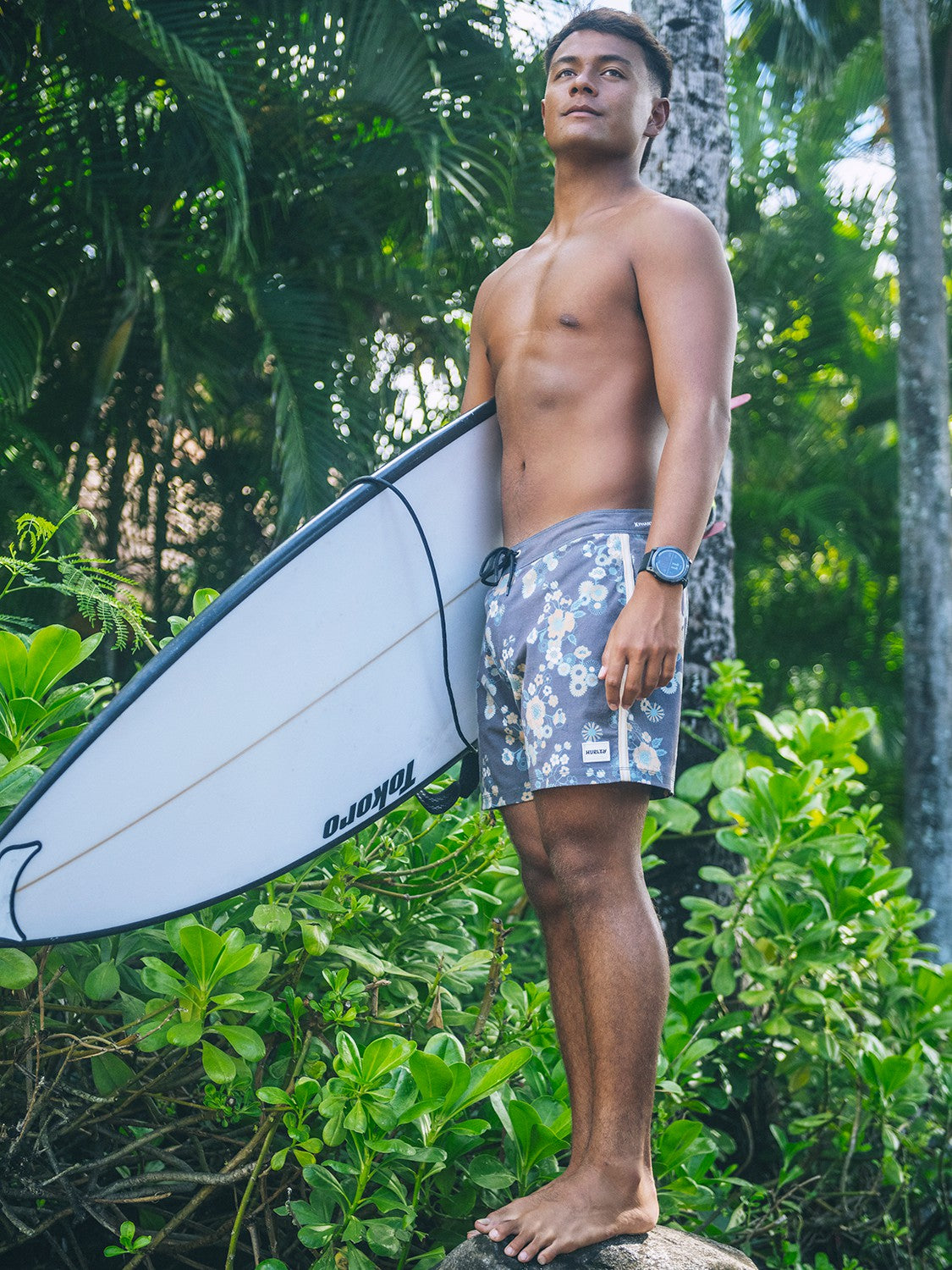 Phantom Naturals Sessions 16" | Hurley Black Boardshorts