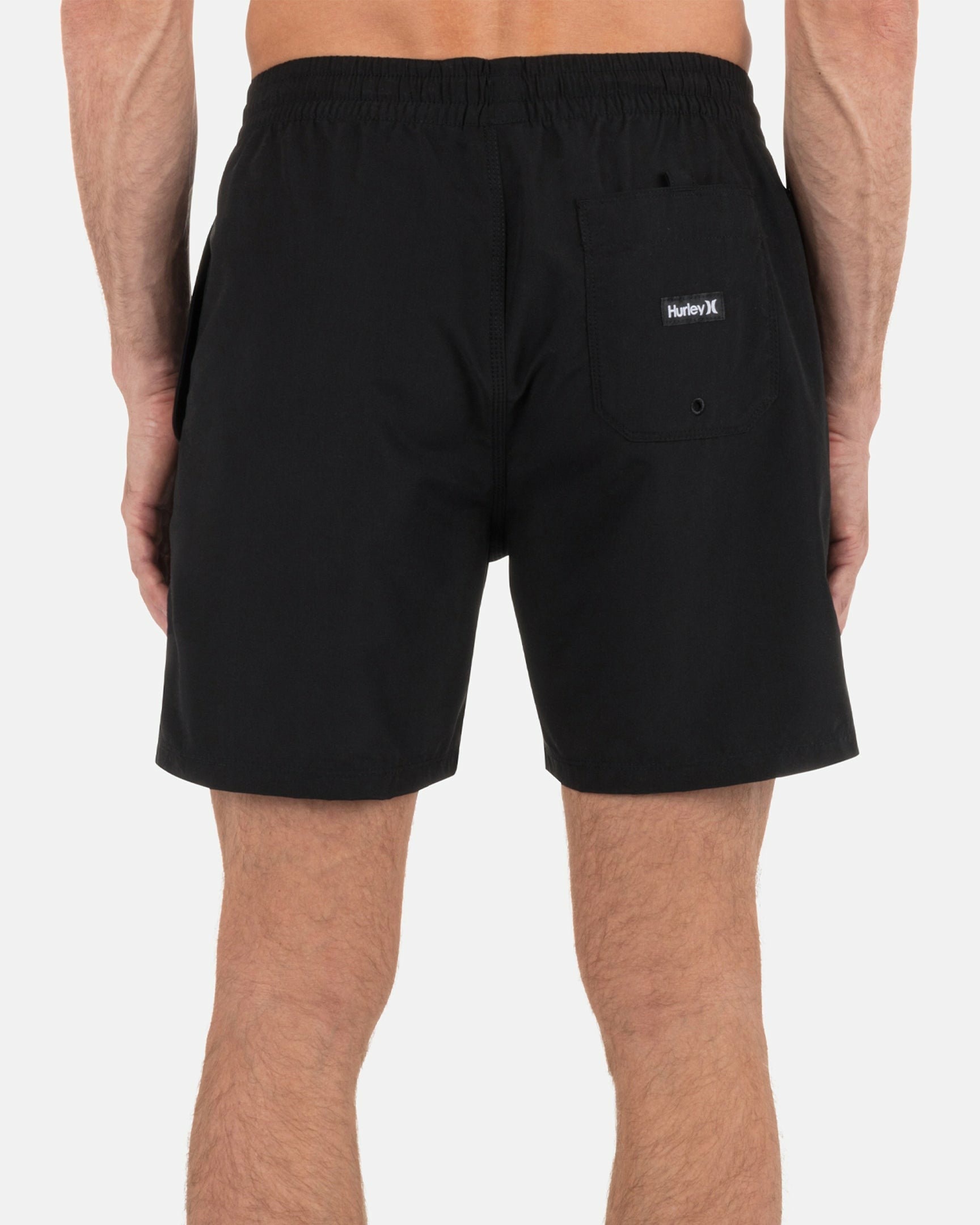 Icon Balboa Volley Boardshort 17" | Hurley Black Boardshorts