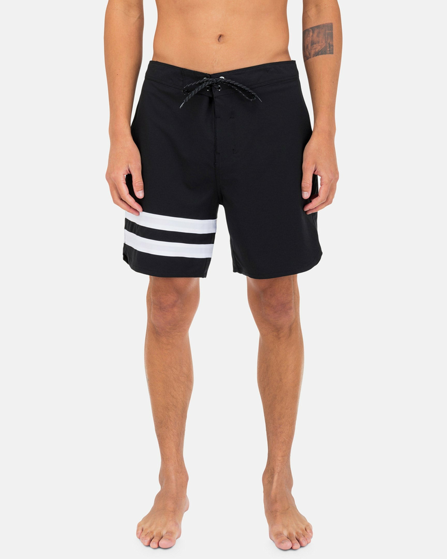 Phantom-Eco Block Party 18" Boardshort | Hurley Black Boardshorts