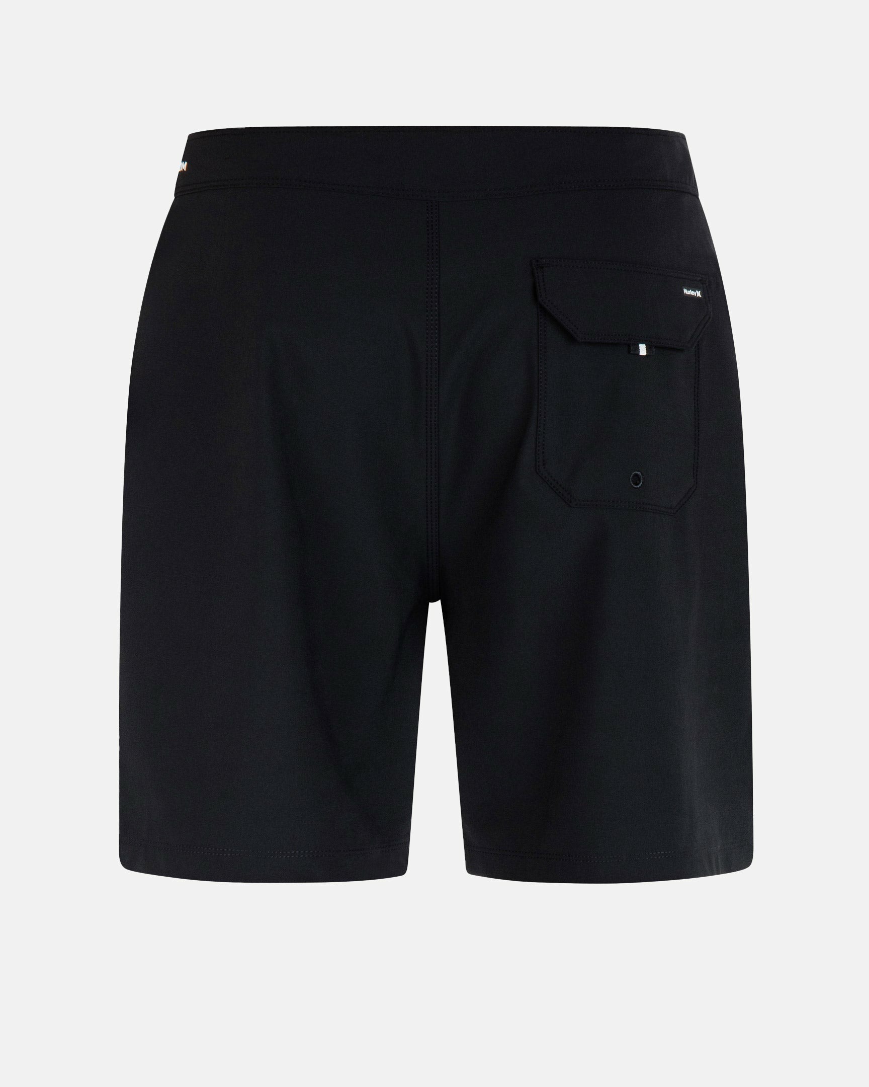 Phantom-Eco One And Only Solid 18" Boardshort | Hurley Black Boardshorts