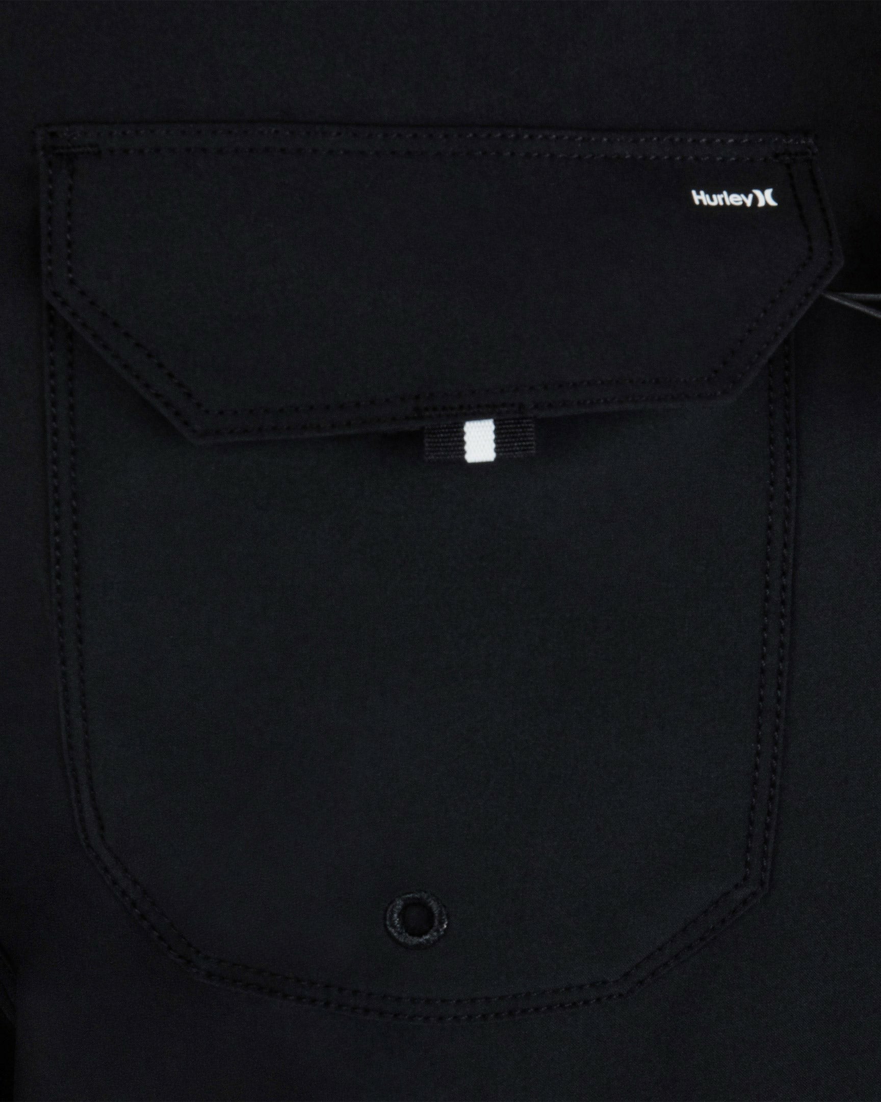 Phantom-Eco One And Only Solid 18" Boardshort | Hurley Black Boardshorts