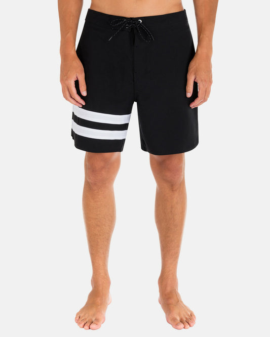 Block Party Boardshort 18" | Hurley Black Boardshorts