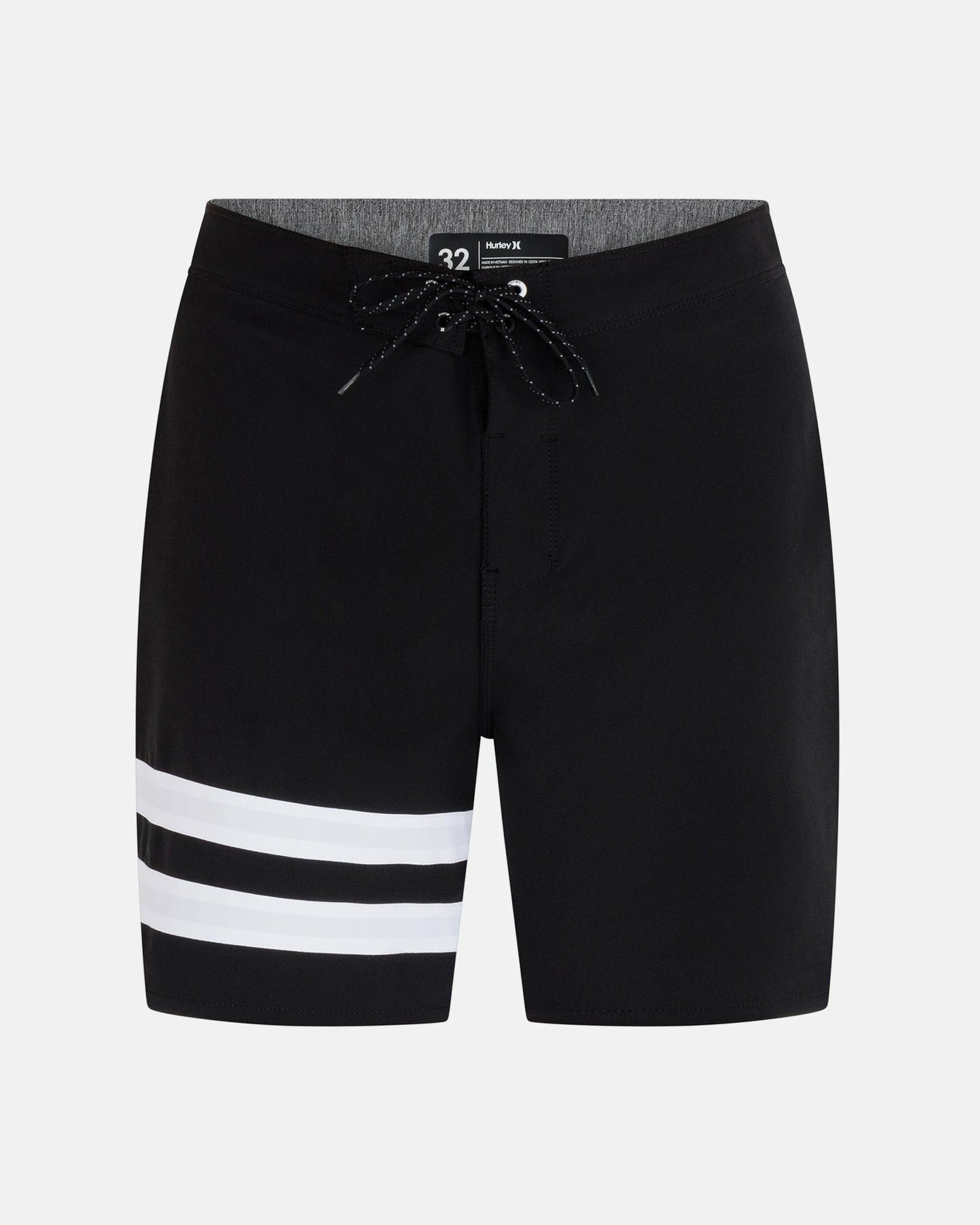 Block Party Boardshort 18" | Hurley Black Boardshorts