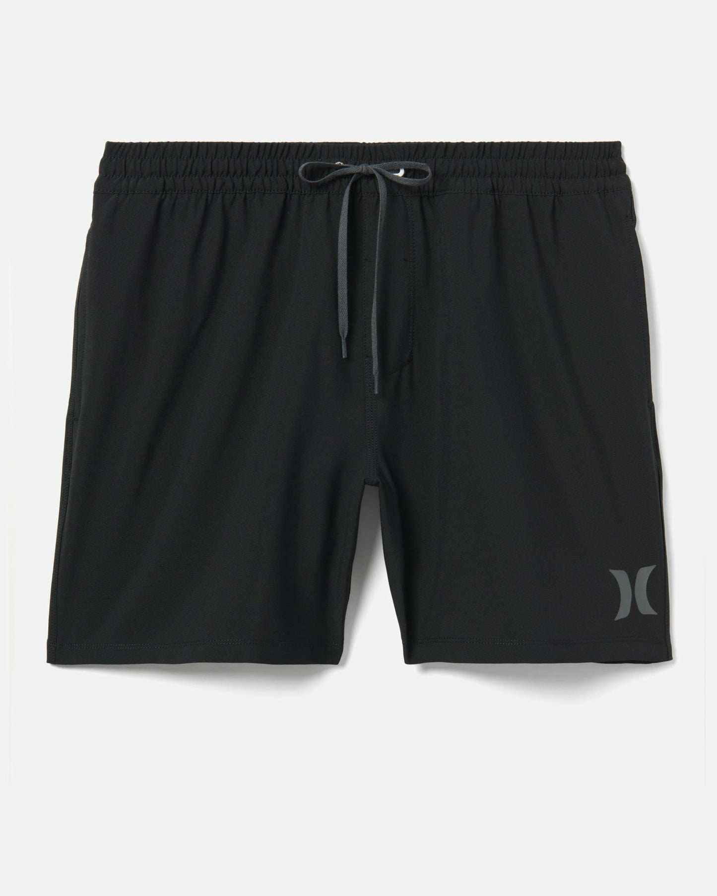 One And Only Solid Volley Boardshort 17" | Hurley Black Boardshorts