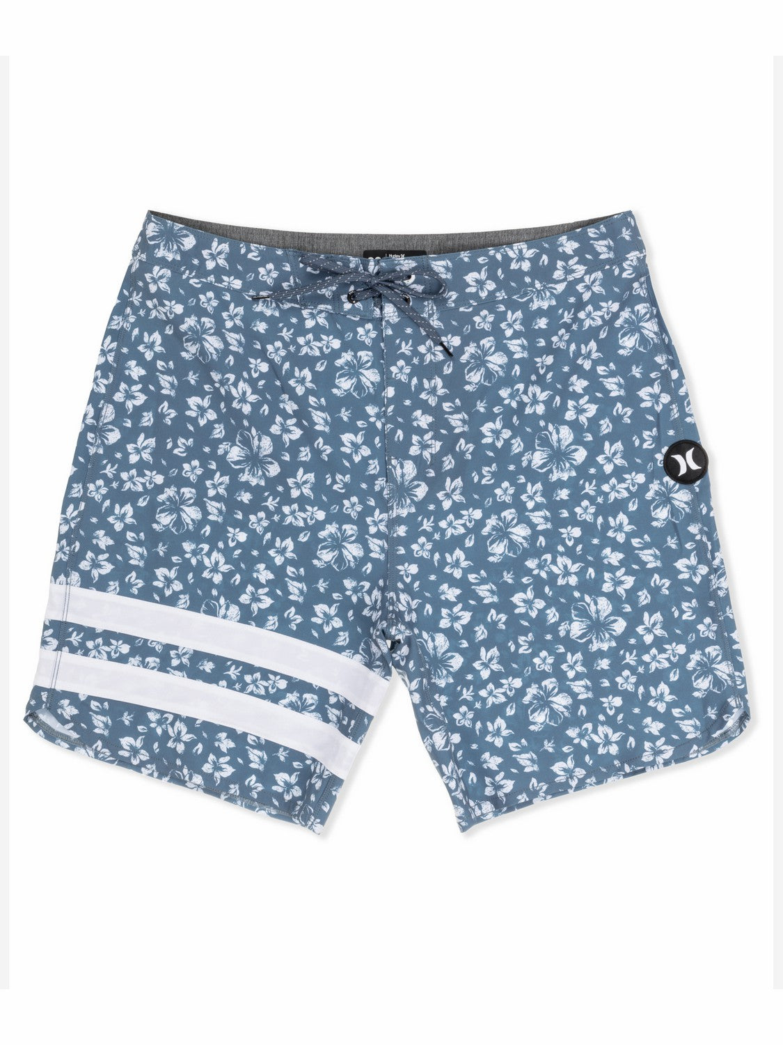 Phantom Eco Block Party 18" Boardshort | Hurley Grey Teal Boardshorts