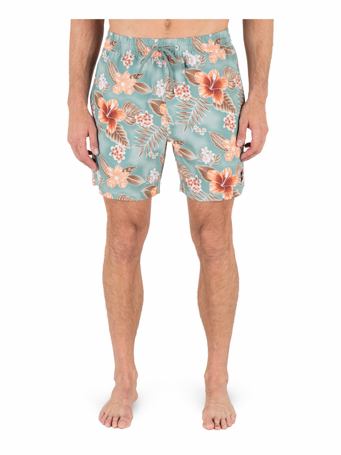 Cannonball Volley 17" Boardshort | Hurley Cilantro Boardshorts