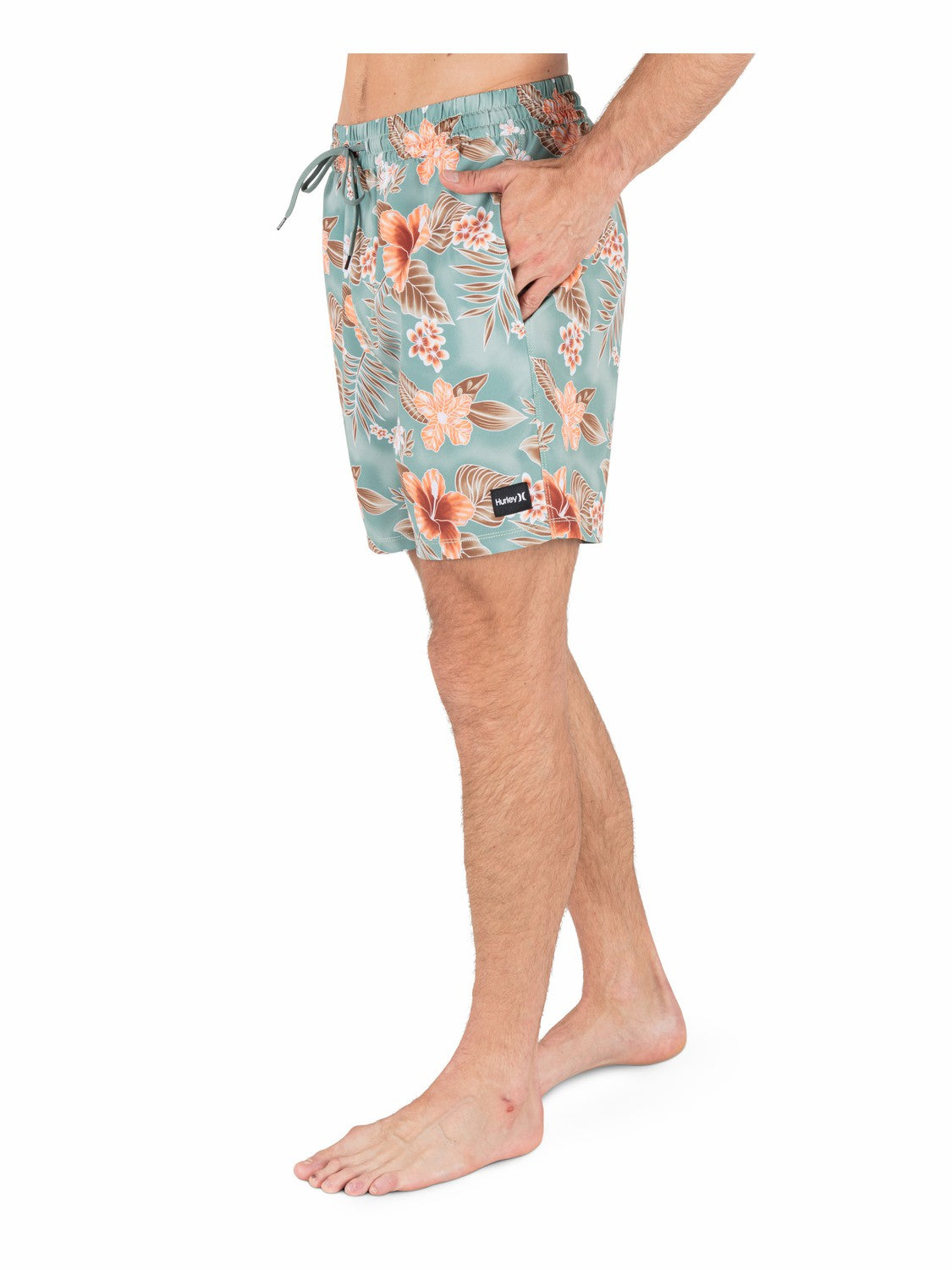 Cannonball Volley 17" Boardshort | Hurley Cilantro Boardshorts