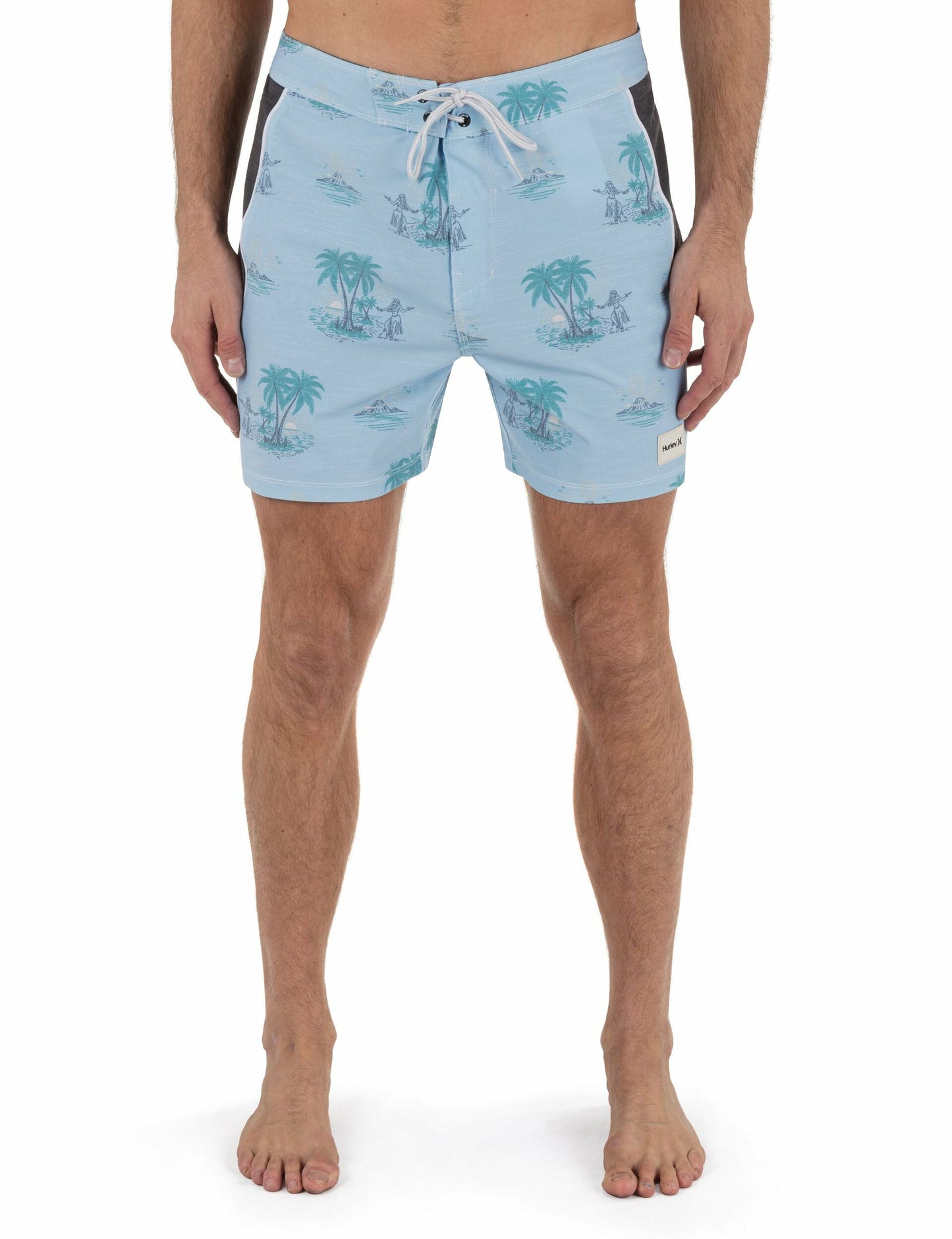 Phantom Naturals Blocked Session Boardshort 16" | Hurley EIFEL BLUE Boardshorts