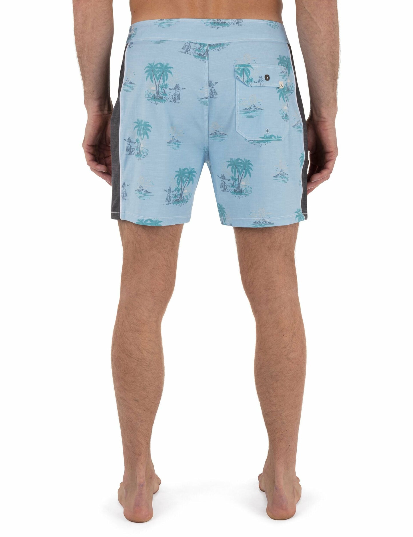 Phantom Naturals Blocked Session Boardshort 16" | Hurley EIFEL BLUE Boardshorts