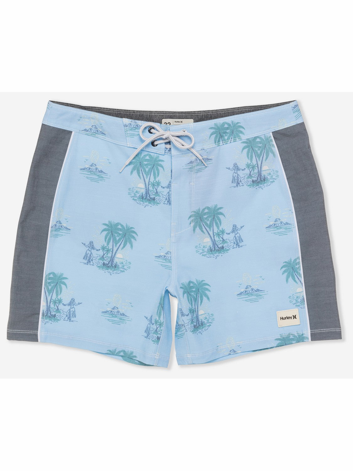 Phantom Naturals Blocked Session Boardshort 16" | Hurley EIFEL BLUE Boardshorts