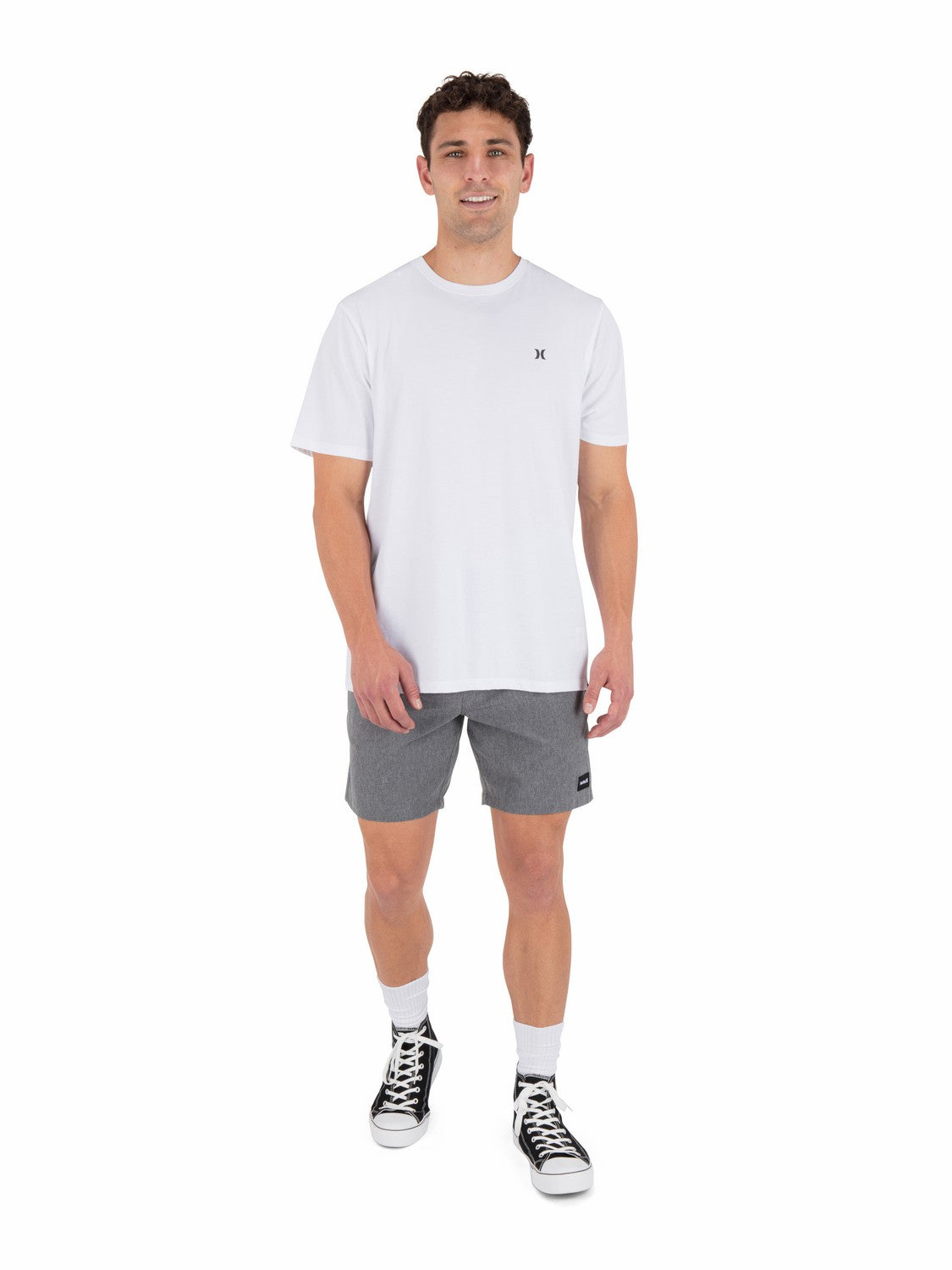 Phantom Flow Volley Walkshort 18" | Hurley Black Heather Shorts