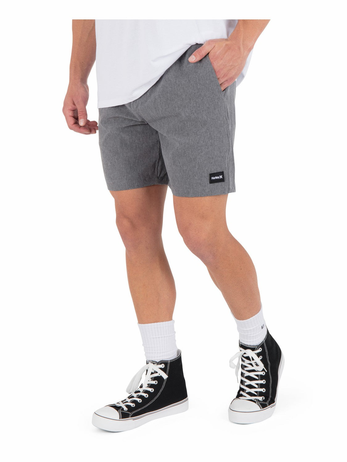 Phantom Flow Volley Walkshort 18" | Hurley Black Heather Shorts