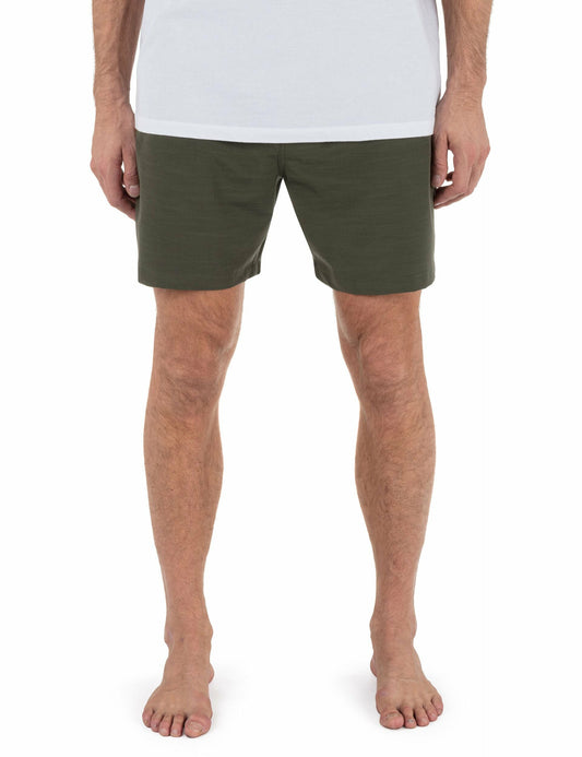 Phantom Slub 3/4 Waistband 18" | Hurley CHARCOAL FERN Shorts
