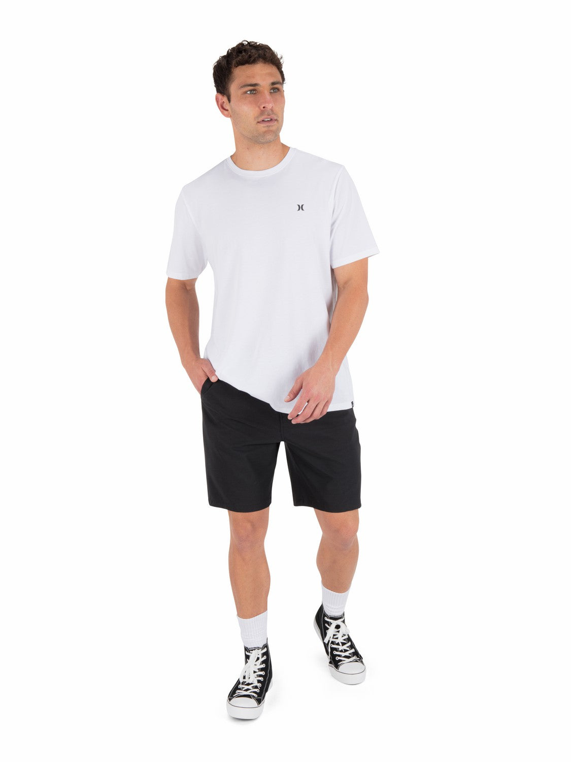 Phantom Heather Walkshort 20" | Hurley BLACK Shorts