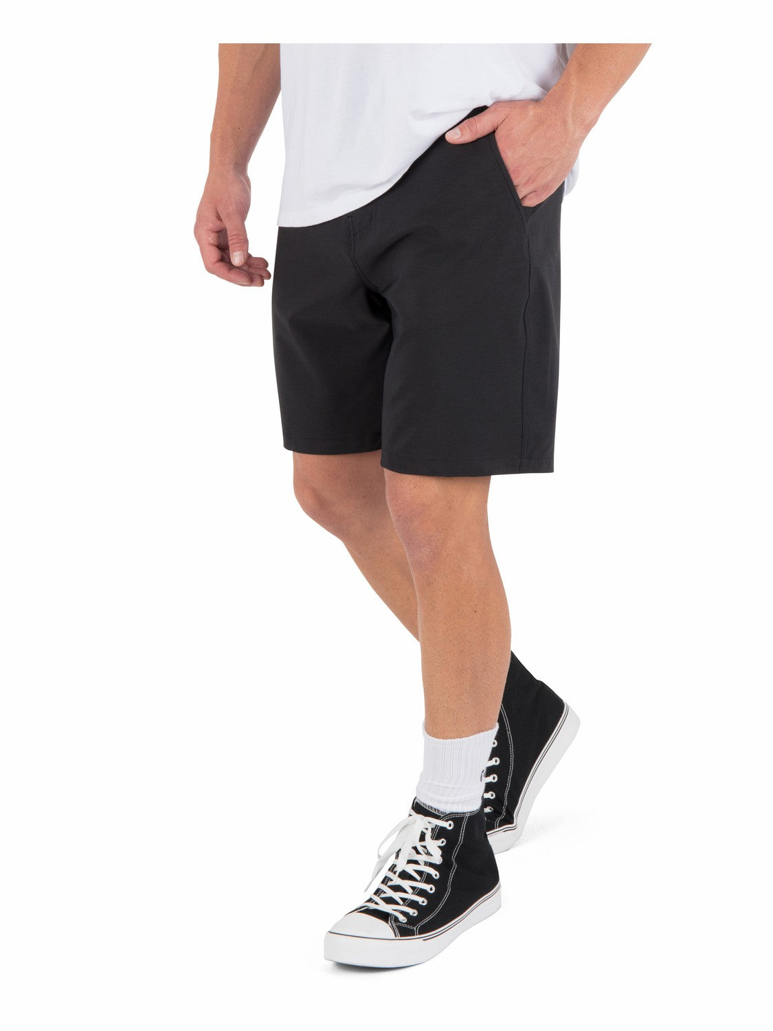 Phantom Heather Walkshort 20" | Hurley BLACK Shorts