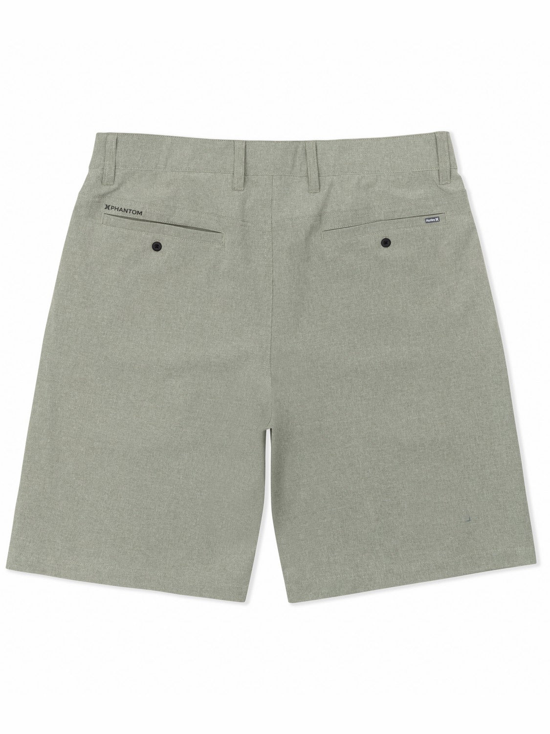 Phantom Microcheck Walkshort 20" | Hurley Olive Shorts