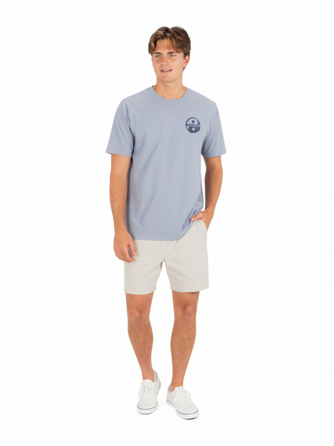 Drifter Volley 17" | Hurley Bone Shorts
