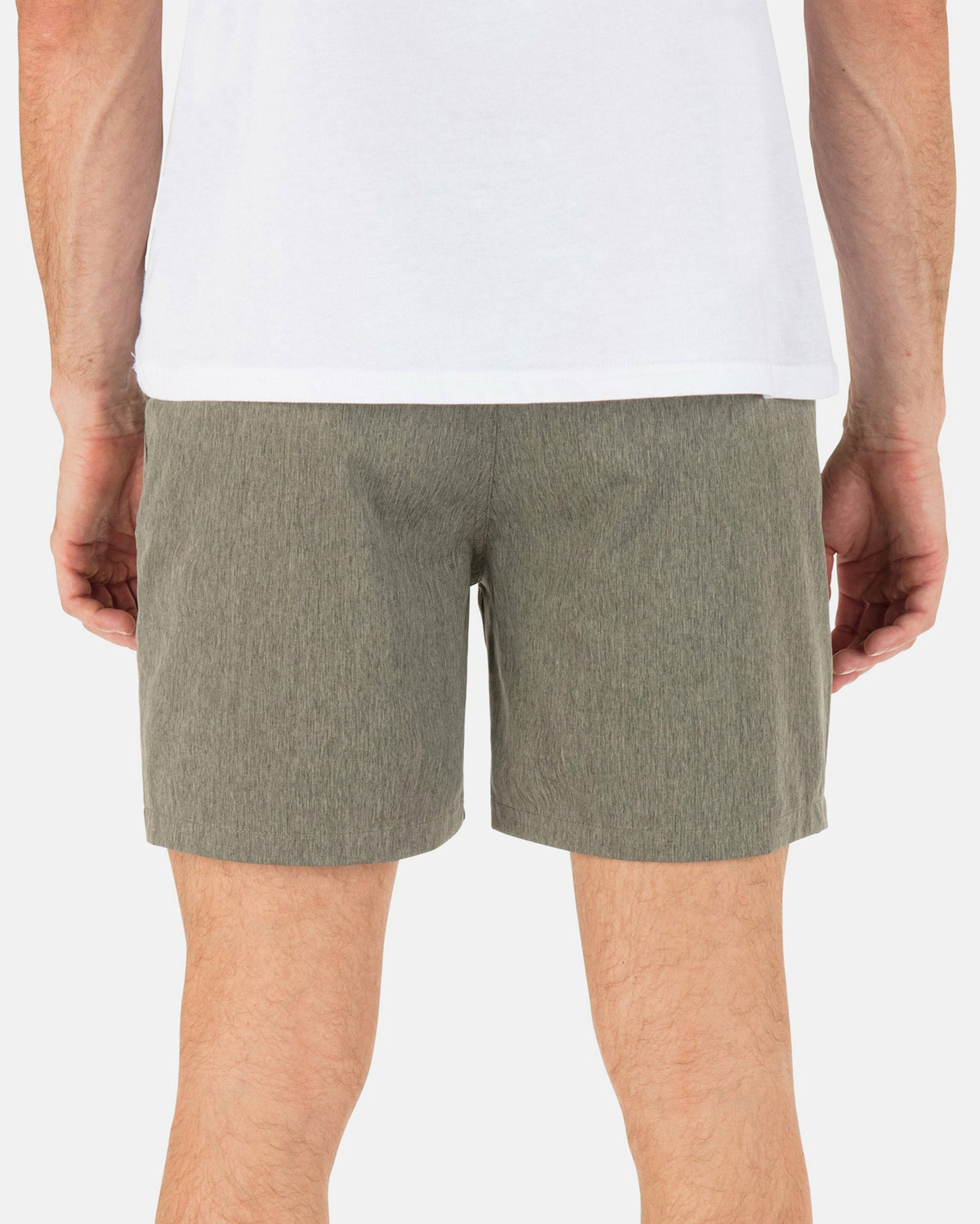 Phantom Heather Walkshort 18" | Hurley Olive Shorts