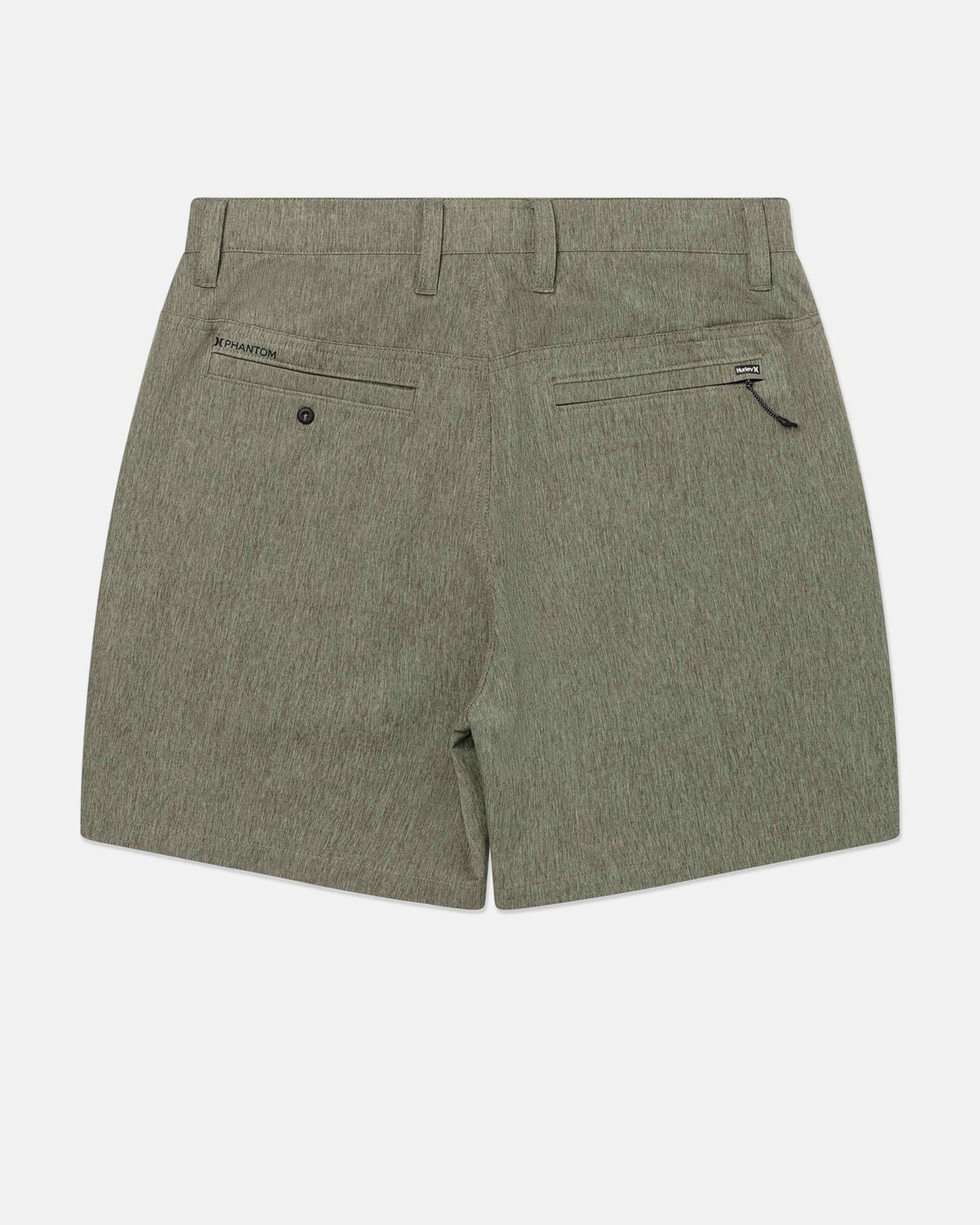 Phantom Heather Walkshort 18" | Hurley Olive Shorts