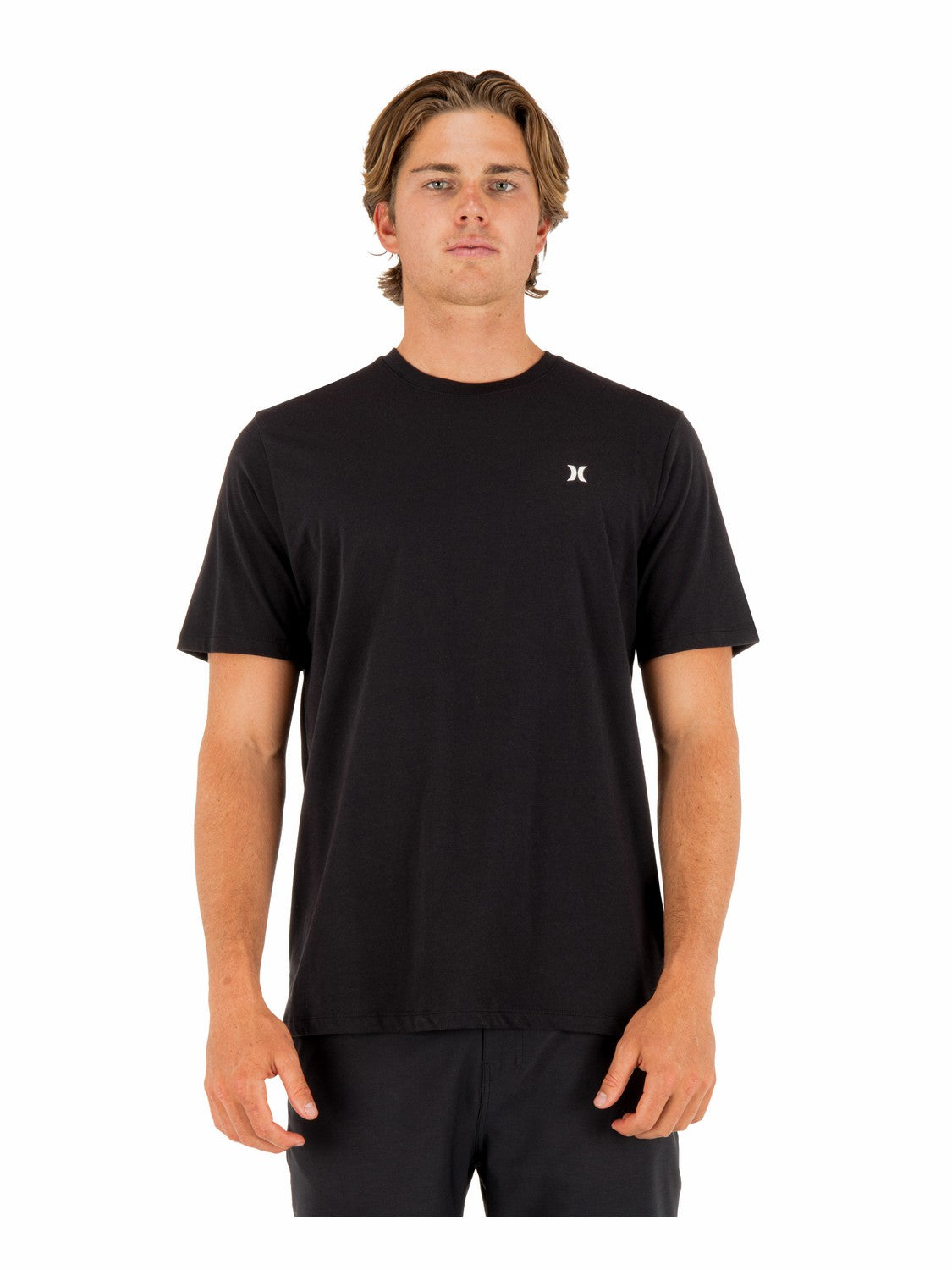 Icon Tee Short Sleeve | Hurley Black T-Shirts