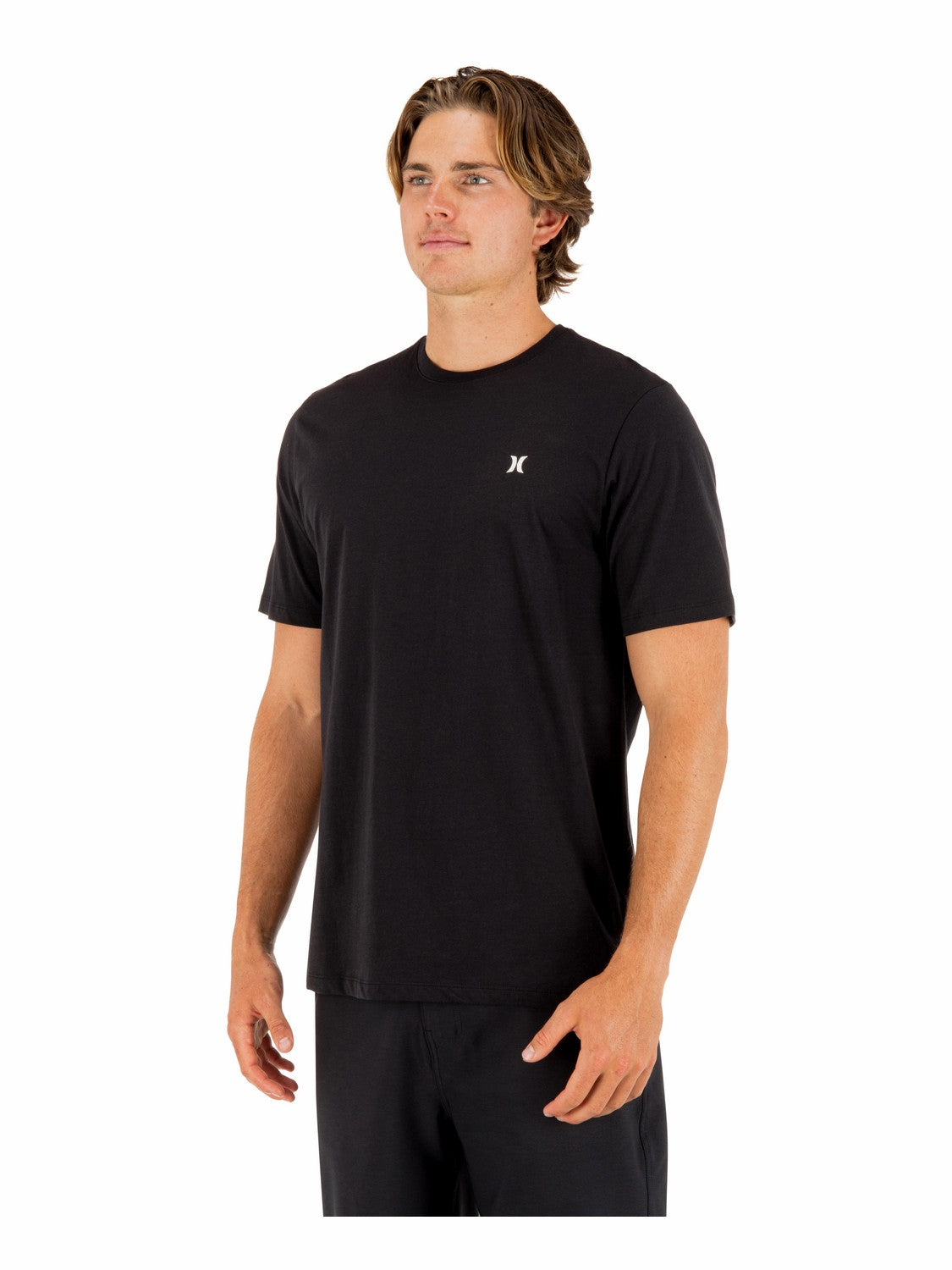 Icon Tee Short Sleeve | Hurley Black T-Shirts