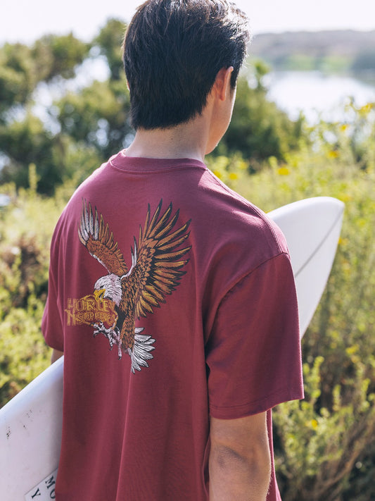 Fly Short Sleeve | Hurley Cherry Crimson T-Shirts