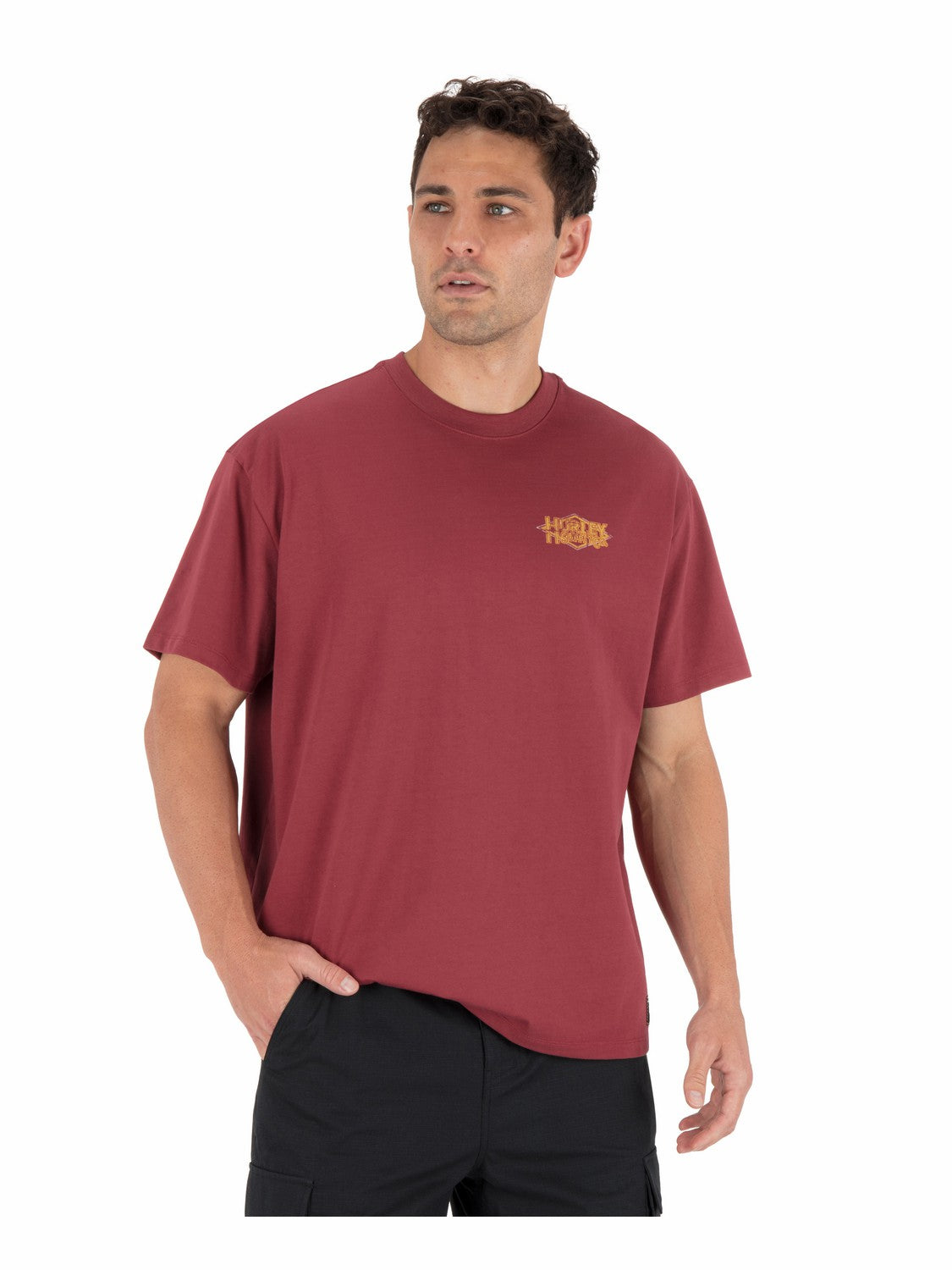 Fly Short Sleeve | Hurley Cherry Crimson T-Shirts