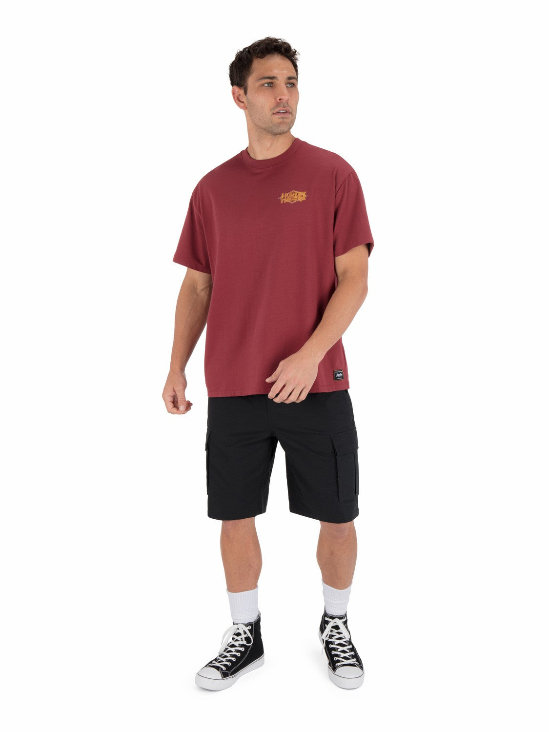 Fly Short Sleeve | Hurley Cherry Crimson T-Shirts