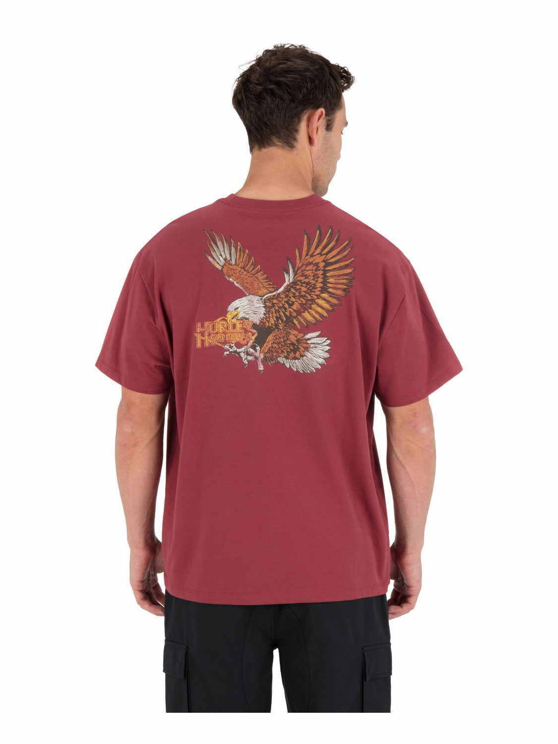 Fly Short Sleeve | Hurley Cherry Crimson T-Shirts