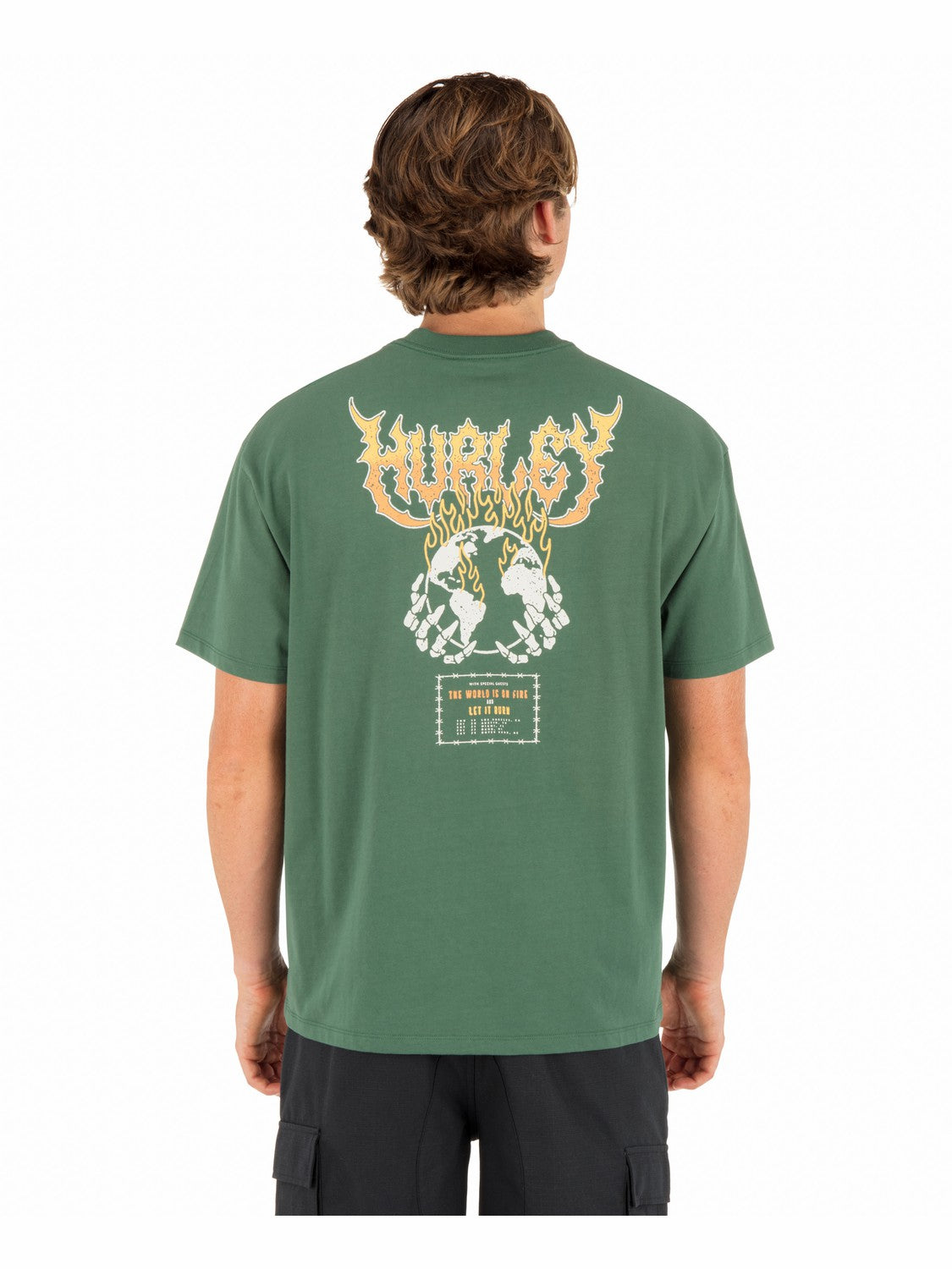 Fire Short Sleeve | Hurley Jungle T-Shirts