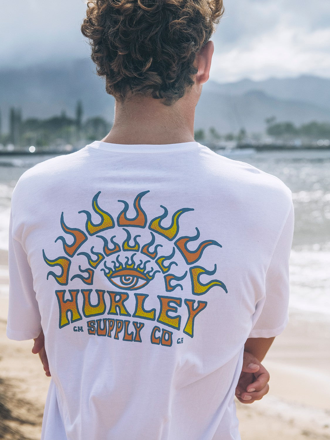 All Seeing Short Sleeve | Hurley White T-Shirts