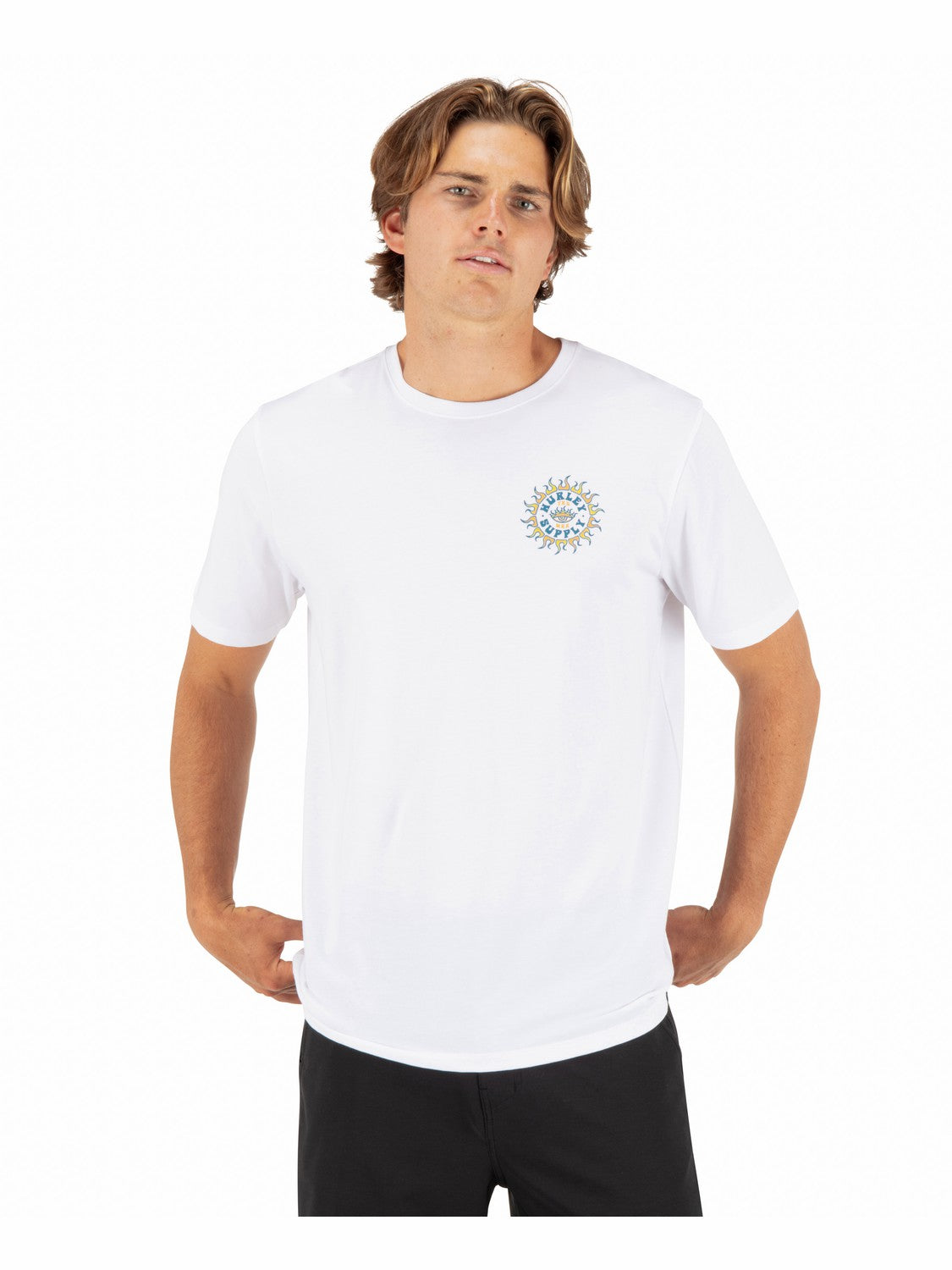 All Seeing Short Sleeve | Hurley White T-Shirts