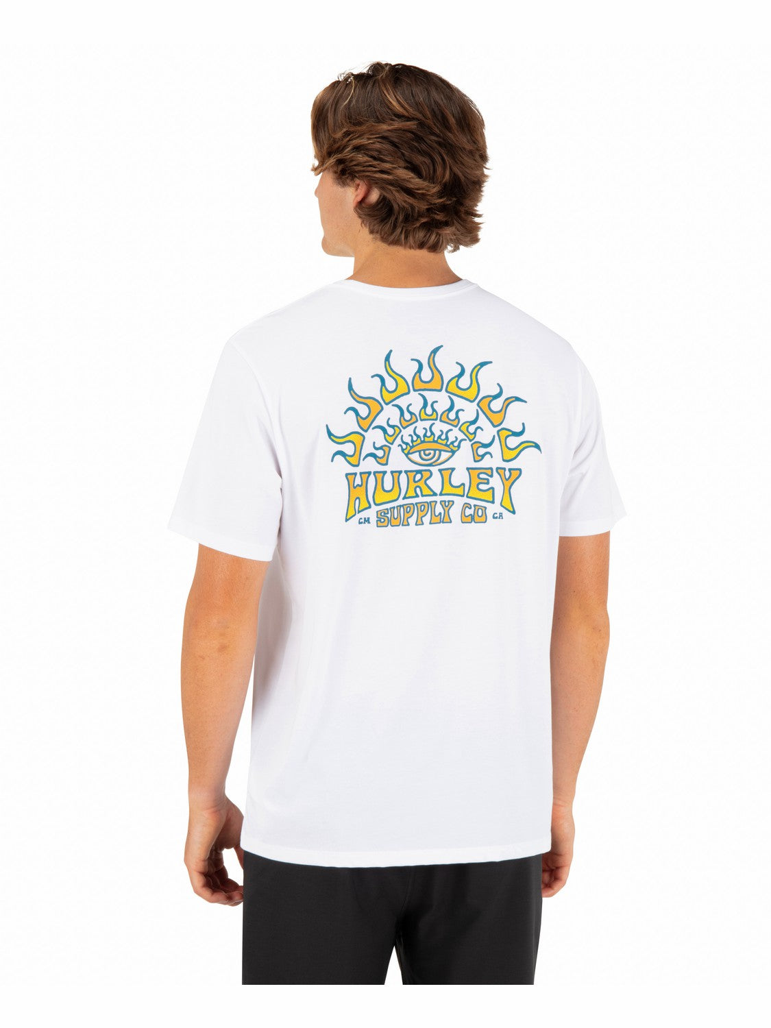All Seeing Short Sleeve | Hurley White T-Shirts