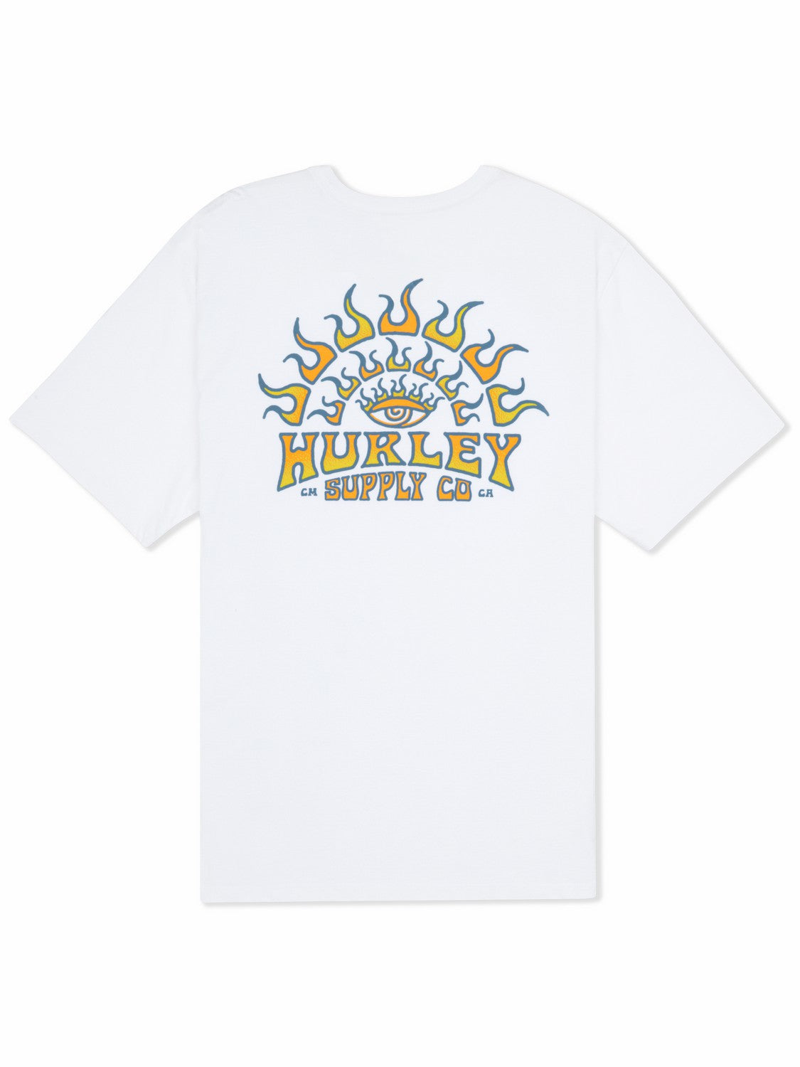 All Seeing Short Sleeve | Hurley White T-Shirts