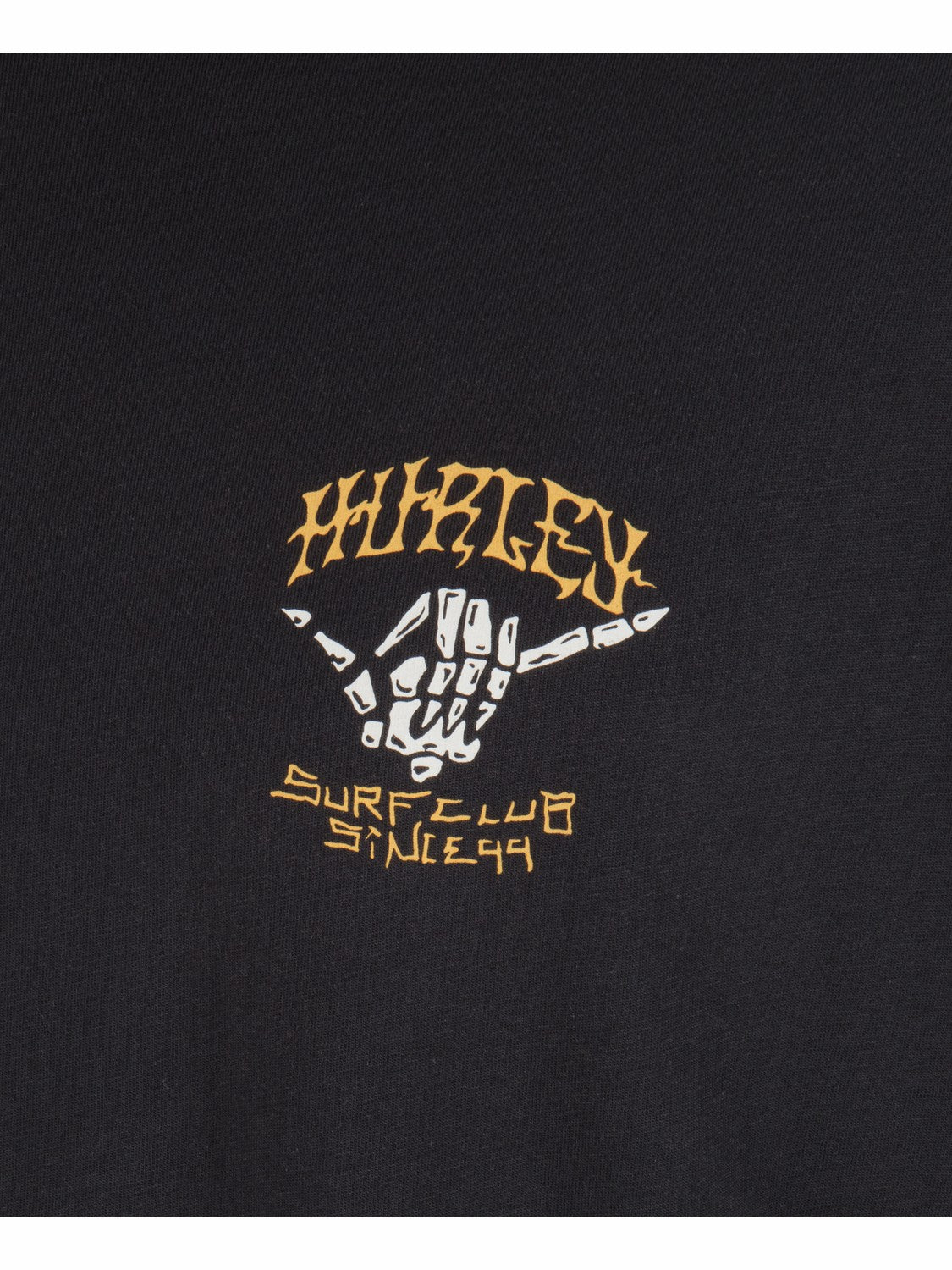 Skeletor Short Sleeve | Hurley Black T-Shirts