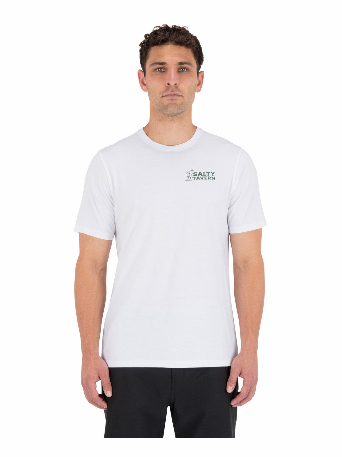 Salty Tavern Short Sleeve | Hurley White T-Shirts