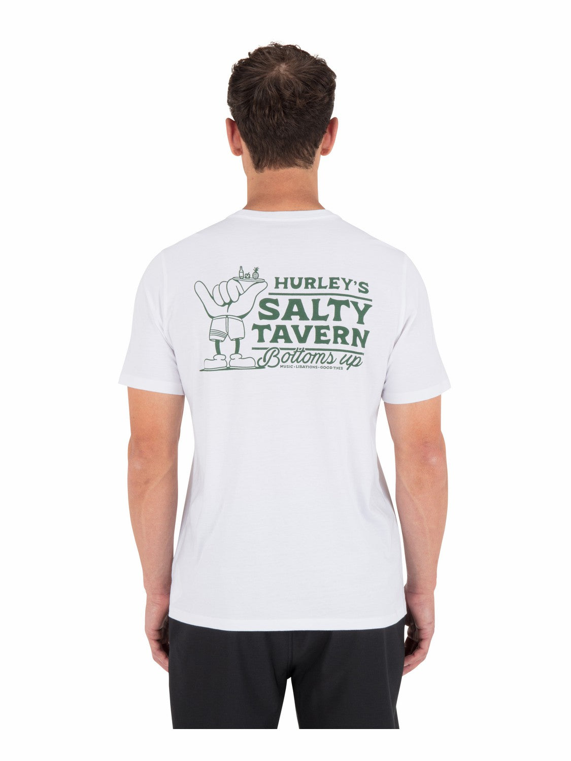 Salty Tavern Short Sleeve | Hurley White T-Shirts