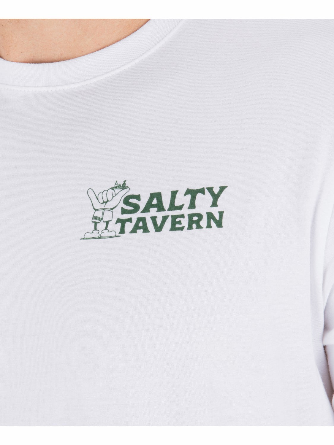 Salty Tavern Short Sleeve | Hurley White T-Shirts