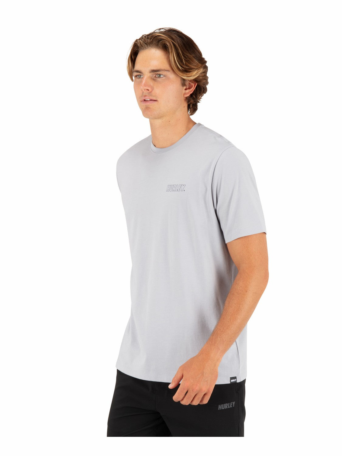 H20-Dri Fastlane Lined Short Sleeve | Hurley Light Asteroid T-Shirts