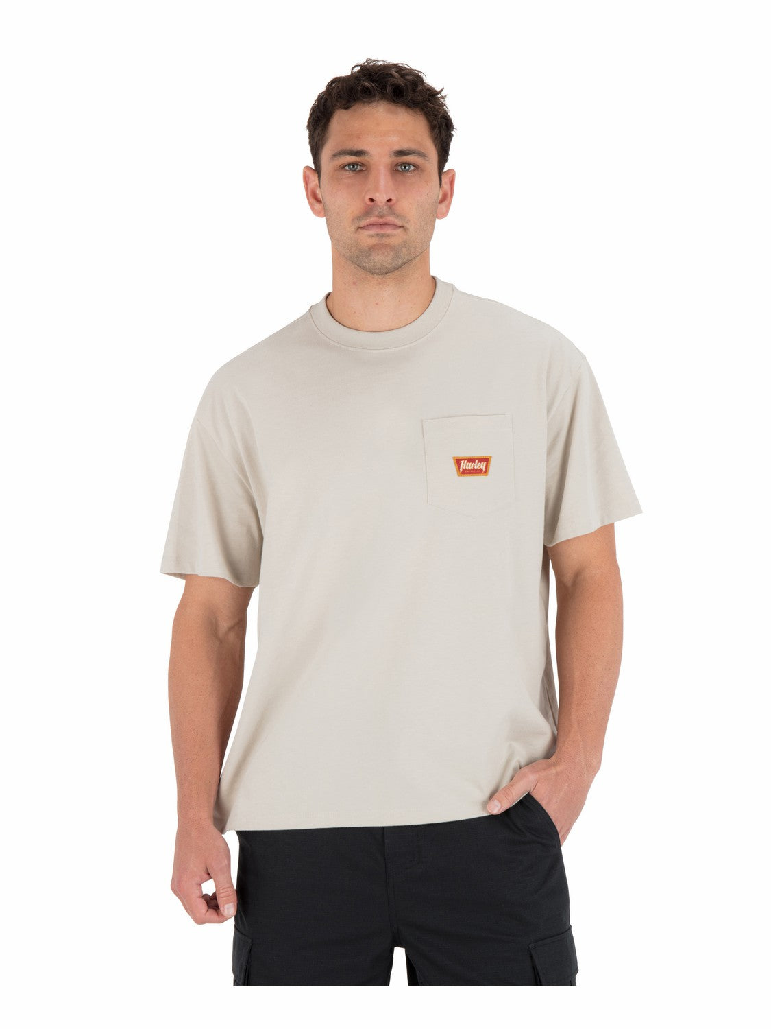 Built Patch Pocket Short Sleeve | Hurley Bone T-Shirts