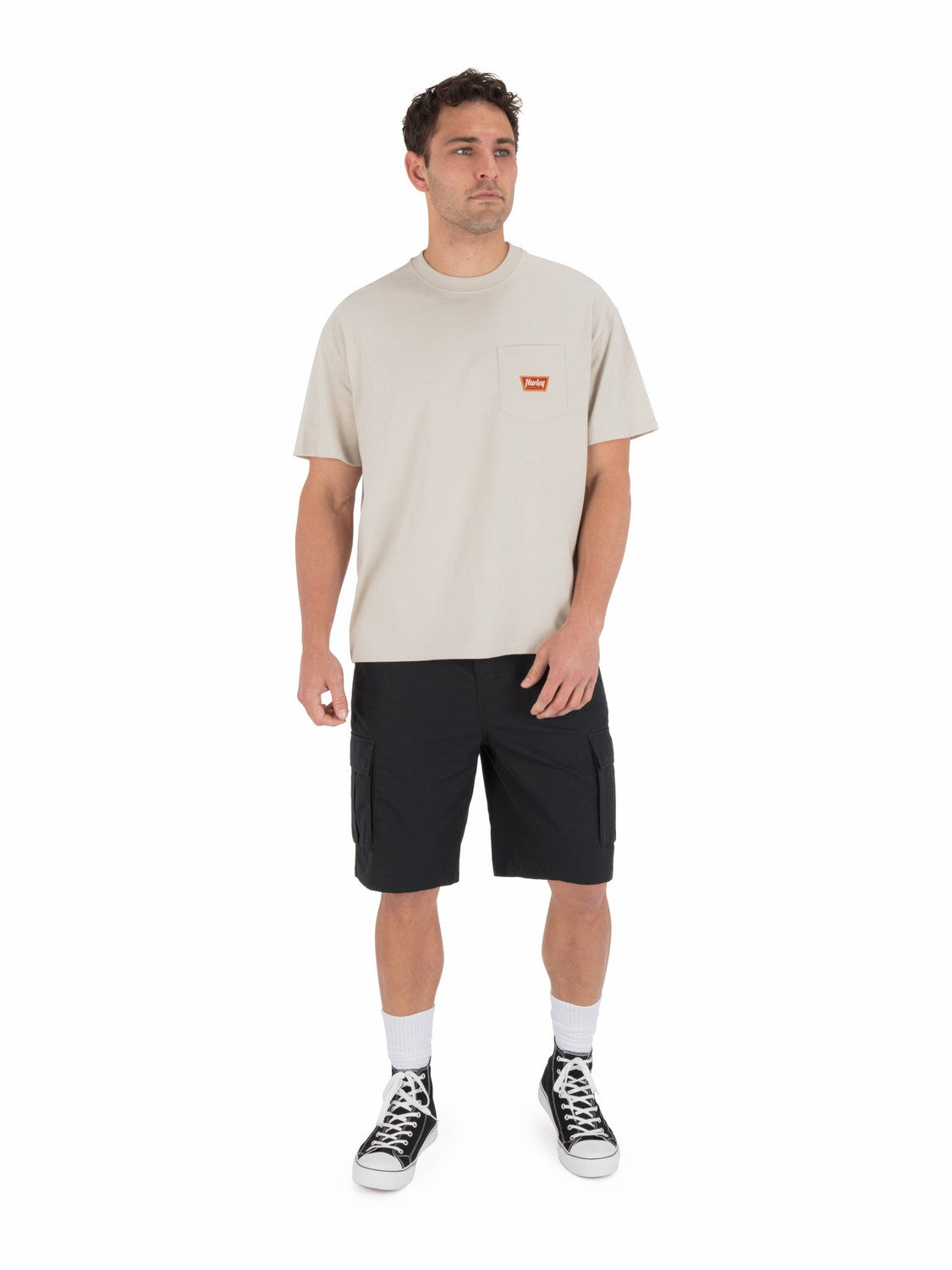Built Patch Pocket Short Sleeve | Hurley Bone T-Shirts