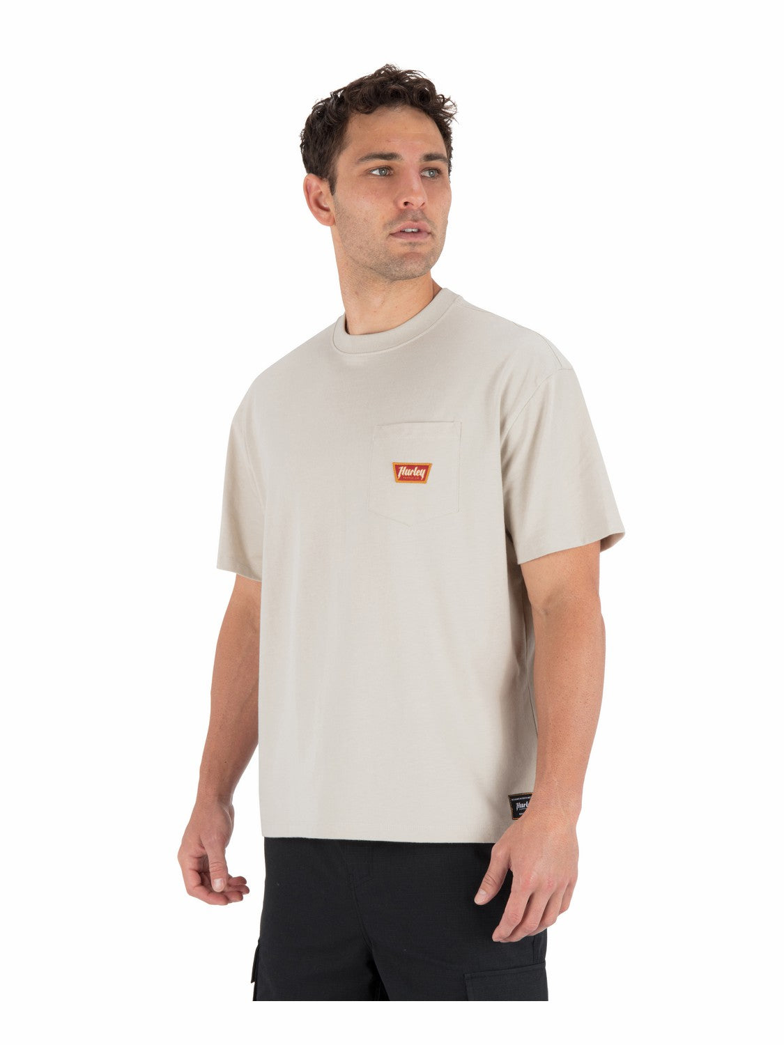 Built Patch Pocket Short Sleeve | Hurley Bone T-Shirts