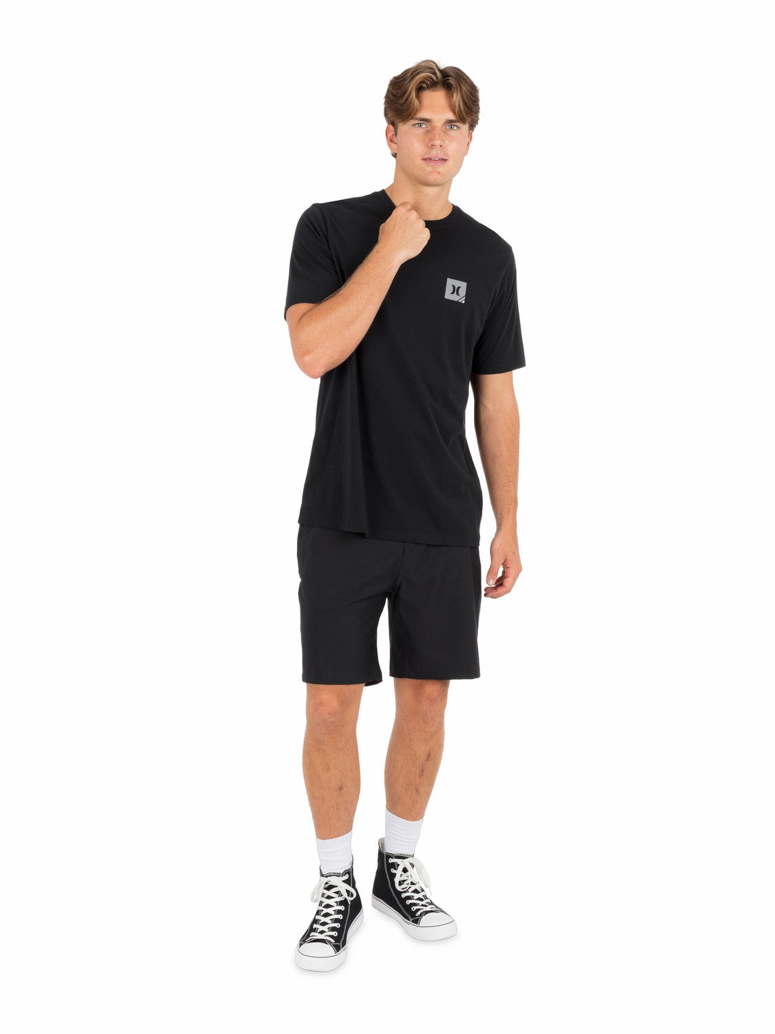 Corner Short Sleeve | Hurley Black T-Shirts
