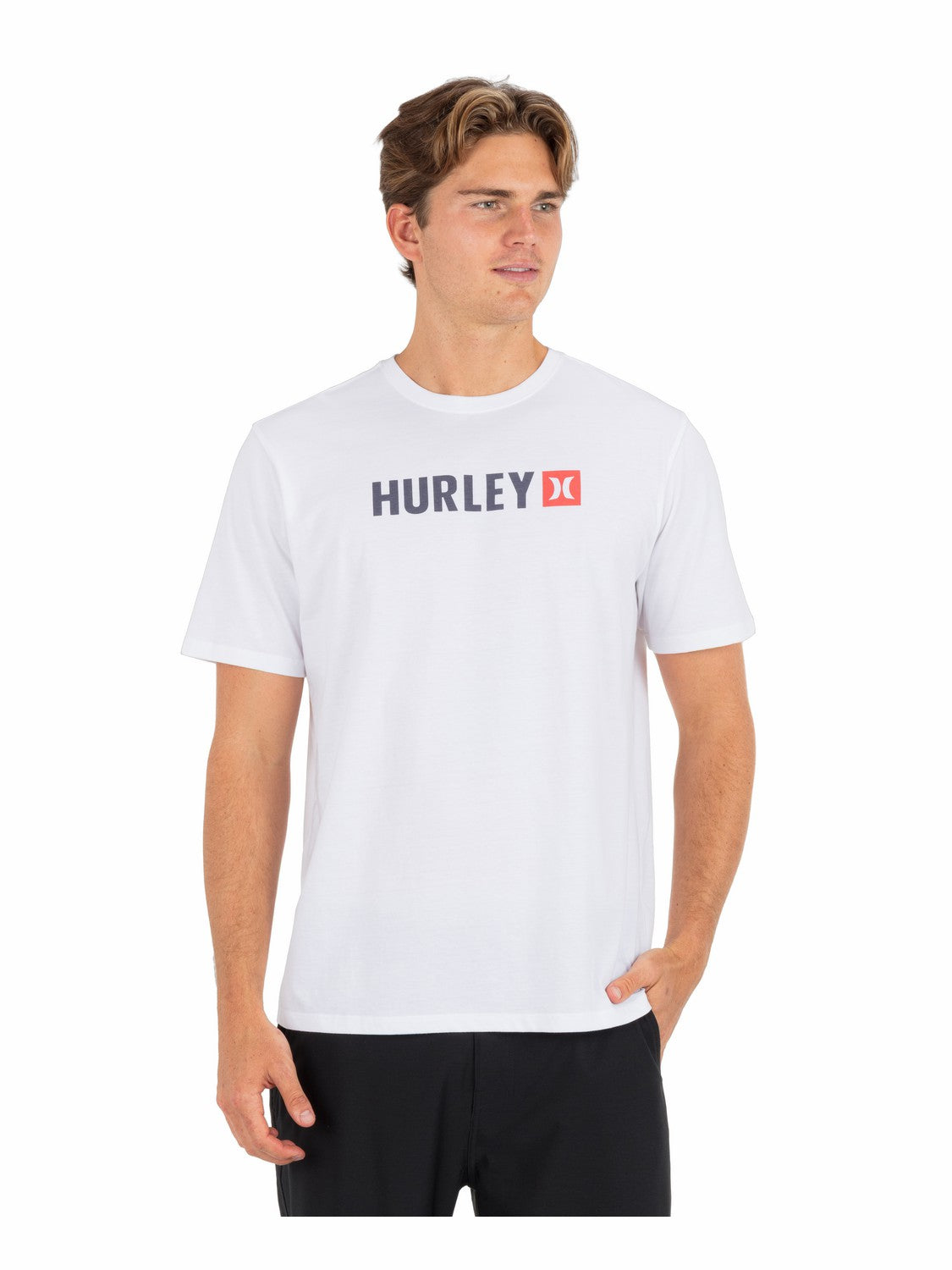 The Box Short Sleeve | Hurley White T-Shirts