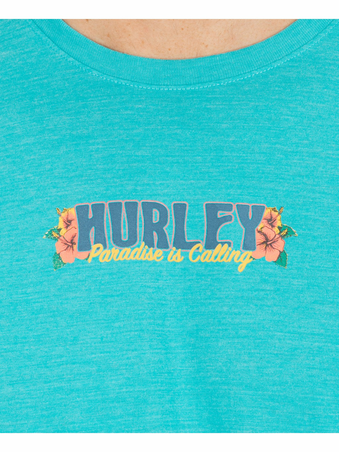 Sippin On Paradise Short Sleeve | Hurley Barracuda Heather T-Shirts