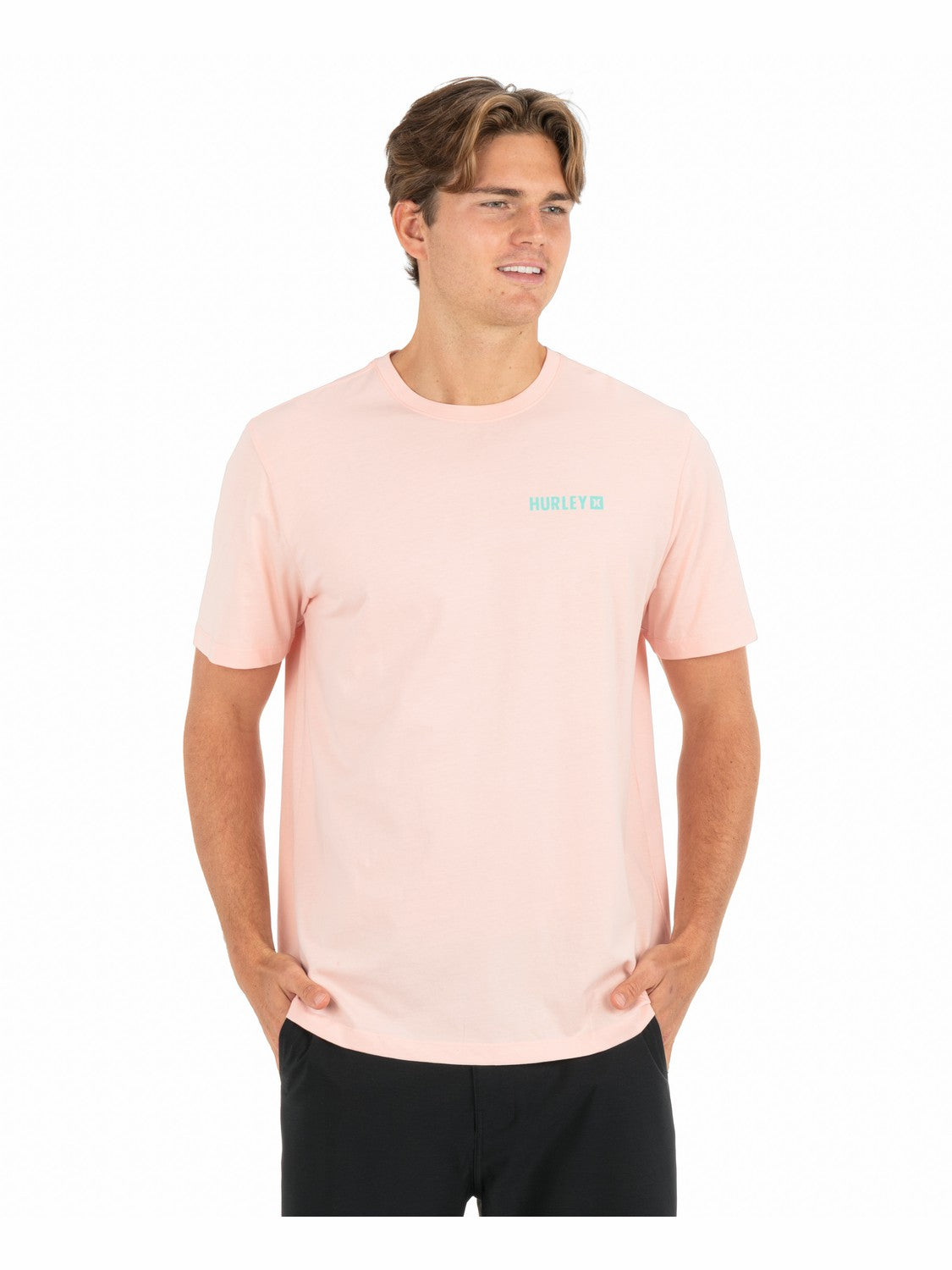 Fern Gradient Short Sleeve | Hurley Candy Pink T-Shirts